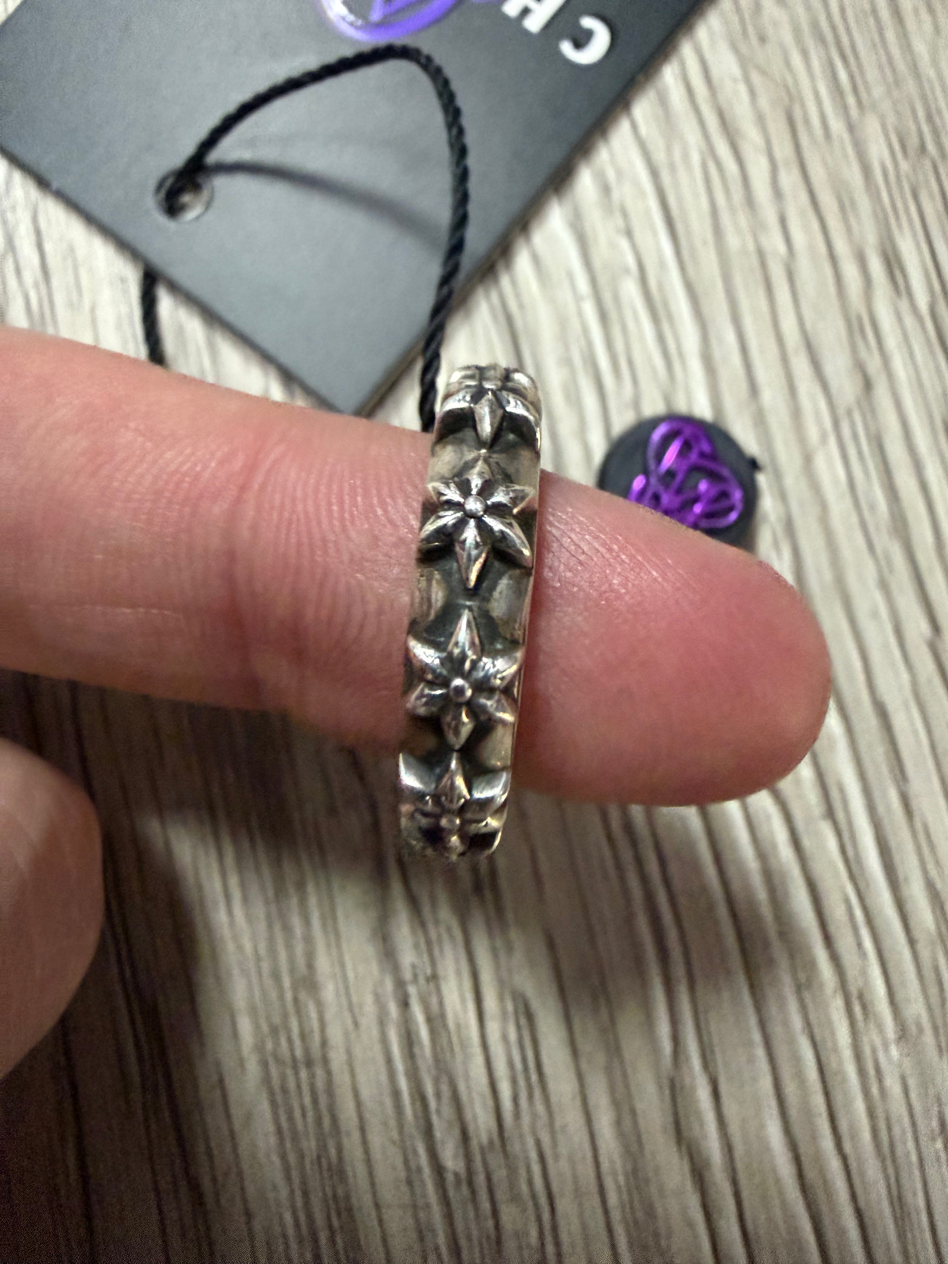 Chrome Hearts Star Band Ring