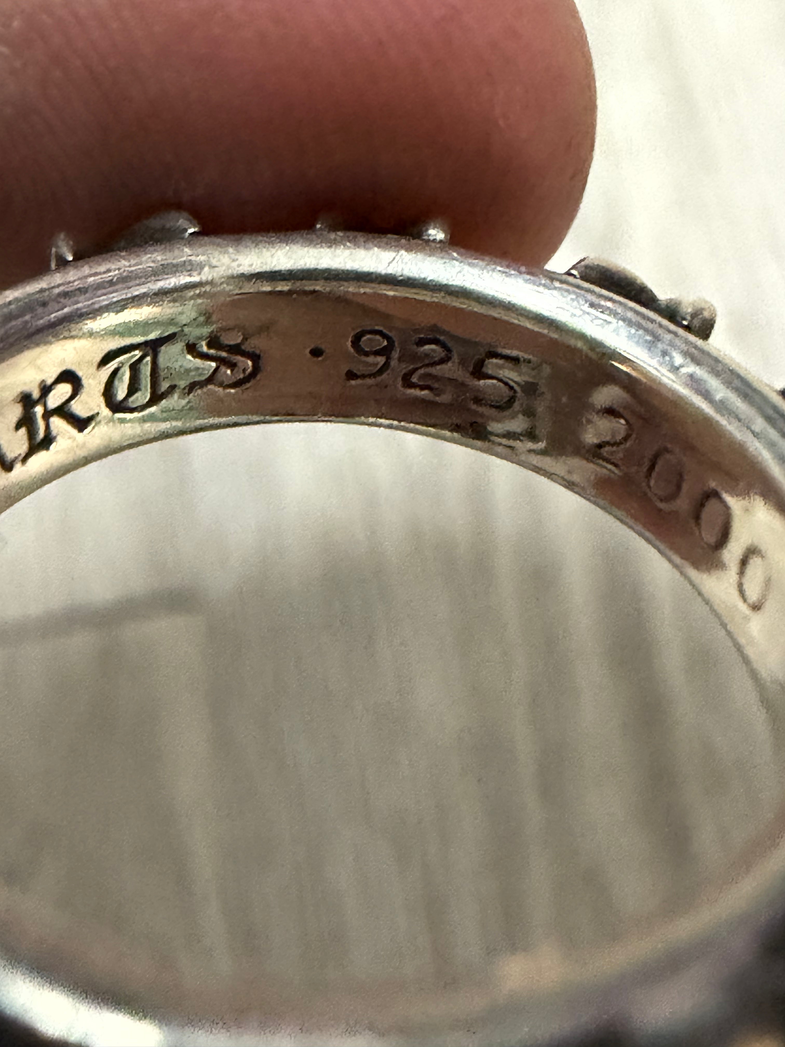 Chrome Hearts Star Band Ring