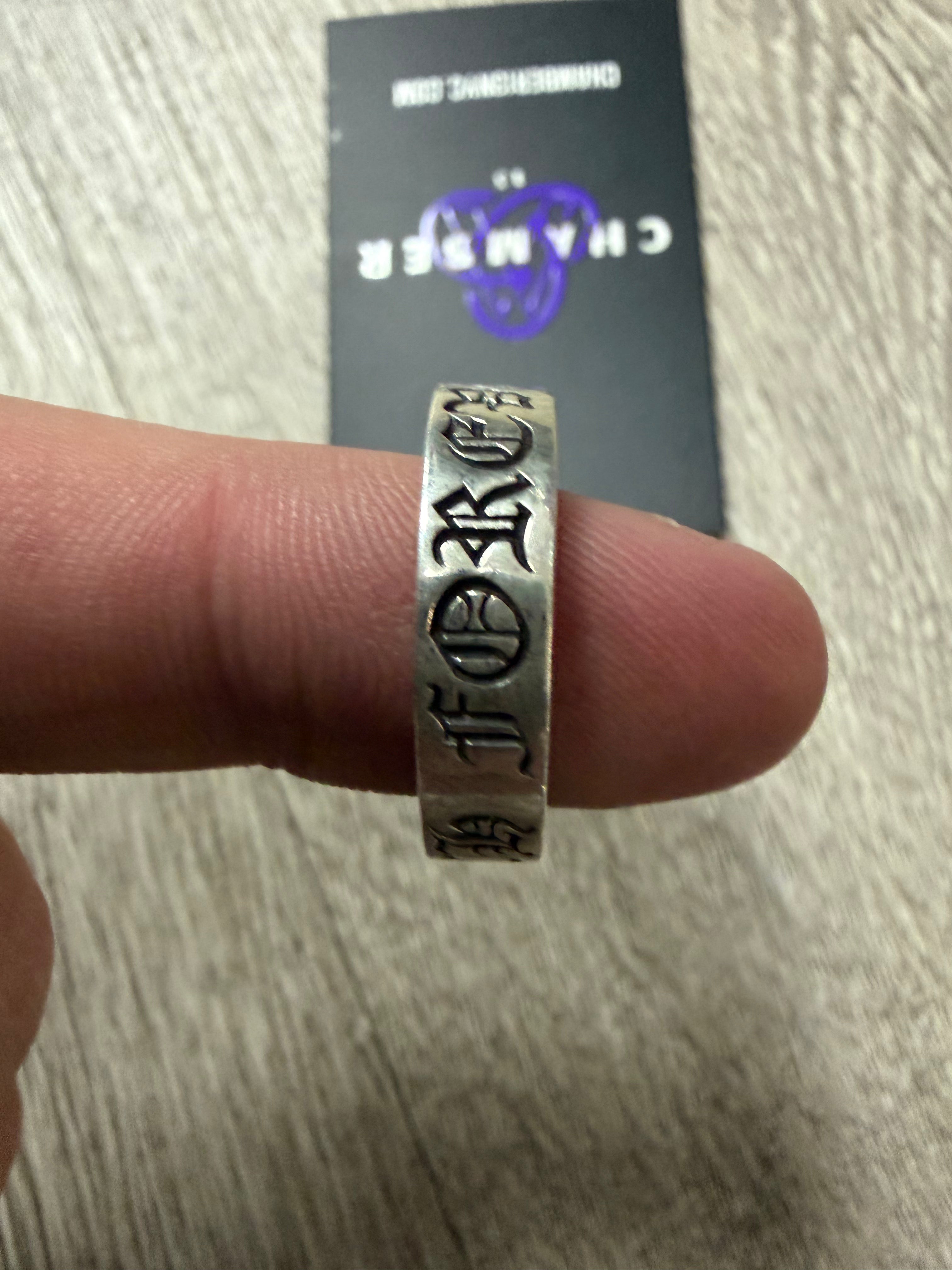 Chrome Hearts CH Forever Ring