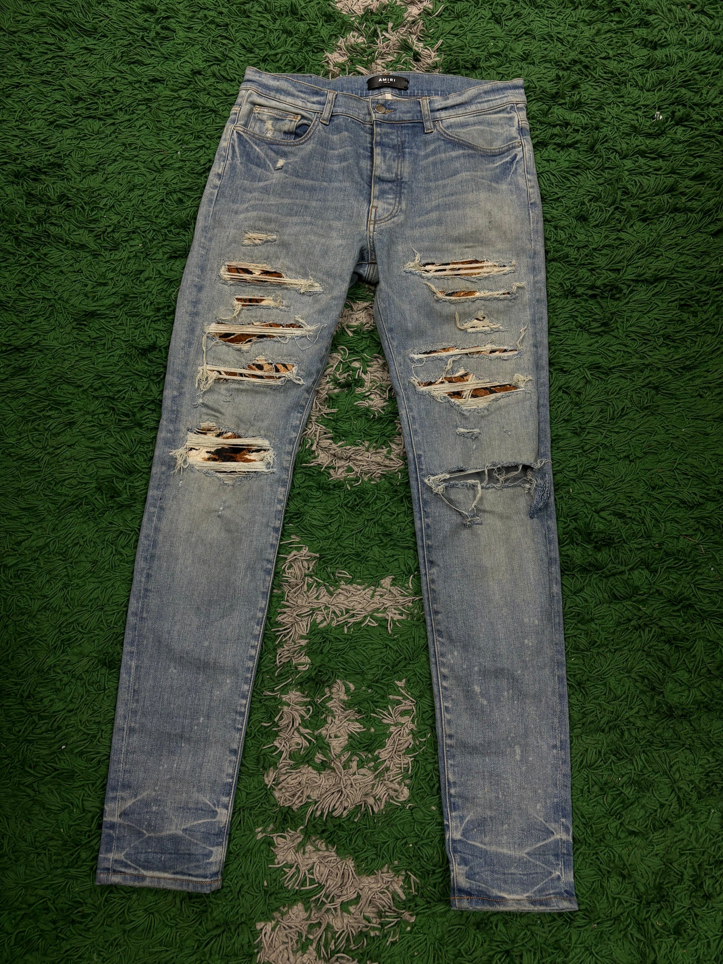 Amiri Thrasher Cow Patch  Used 34