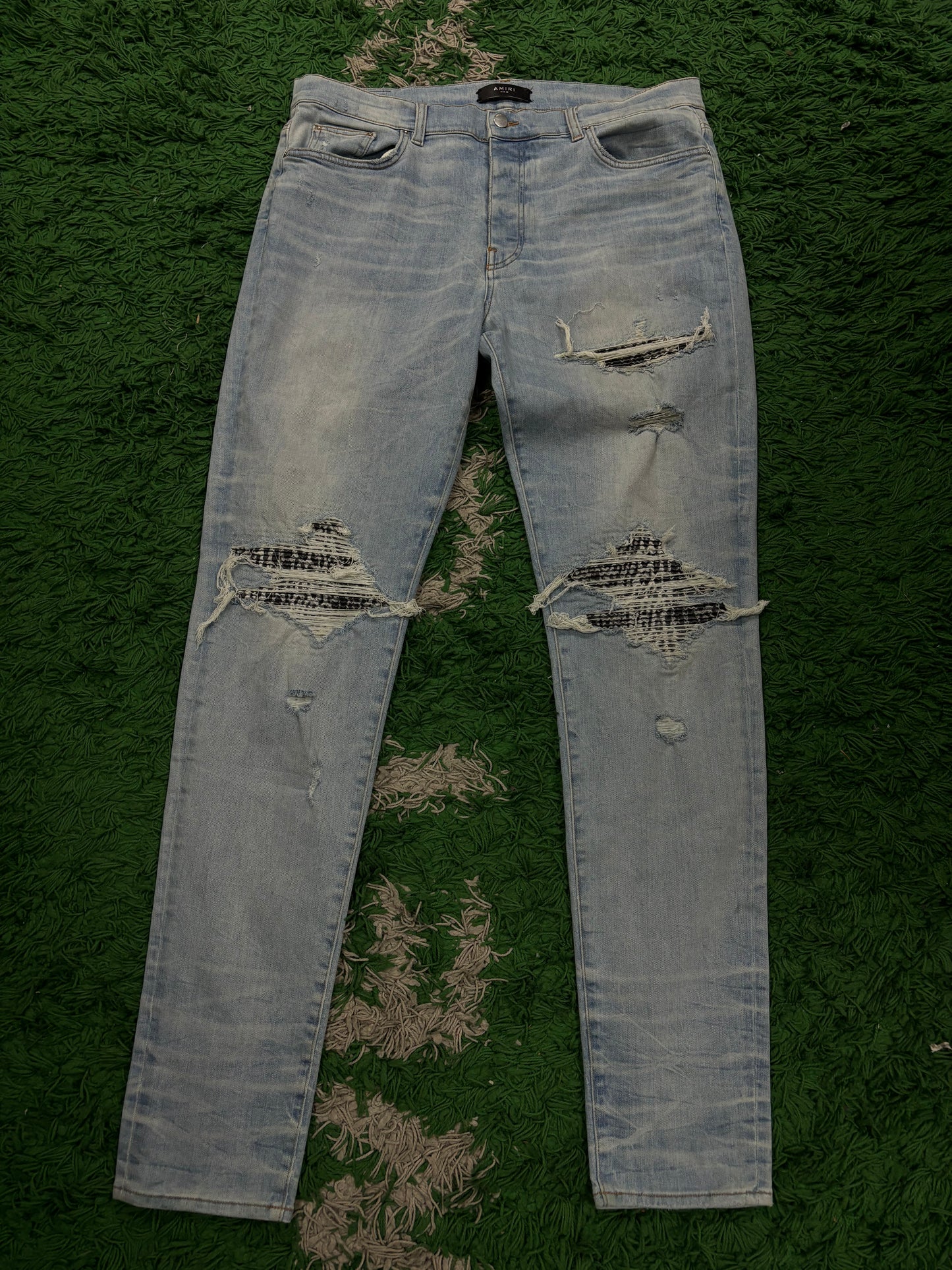 Amiri MX1 Zebra Patch  Used 38