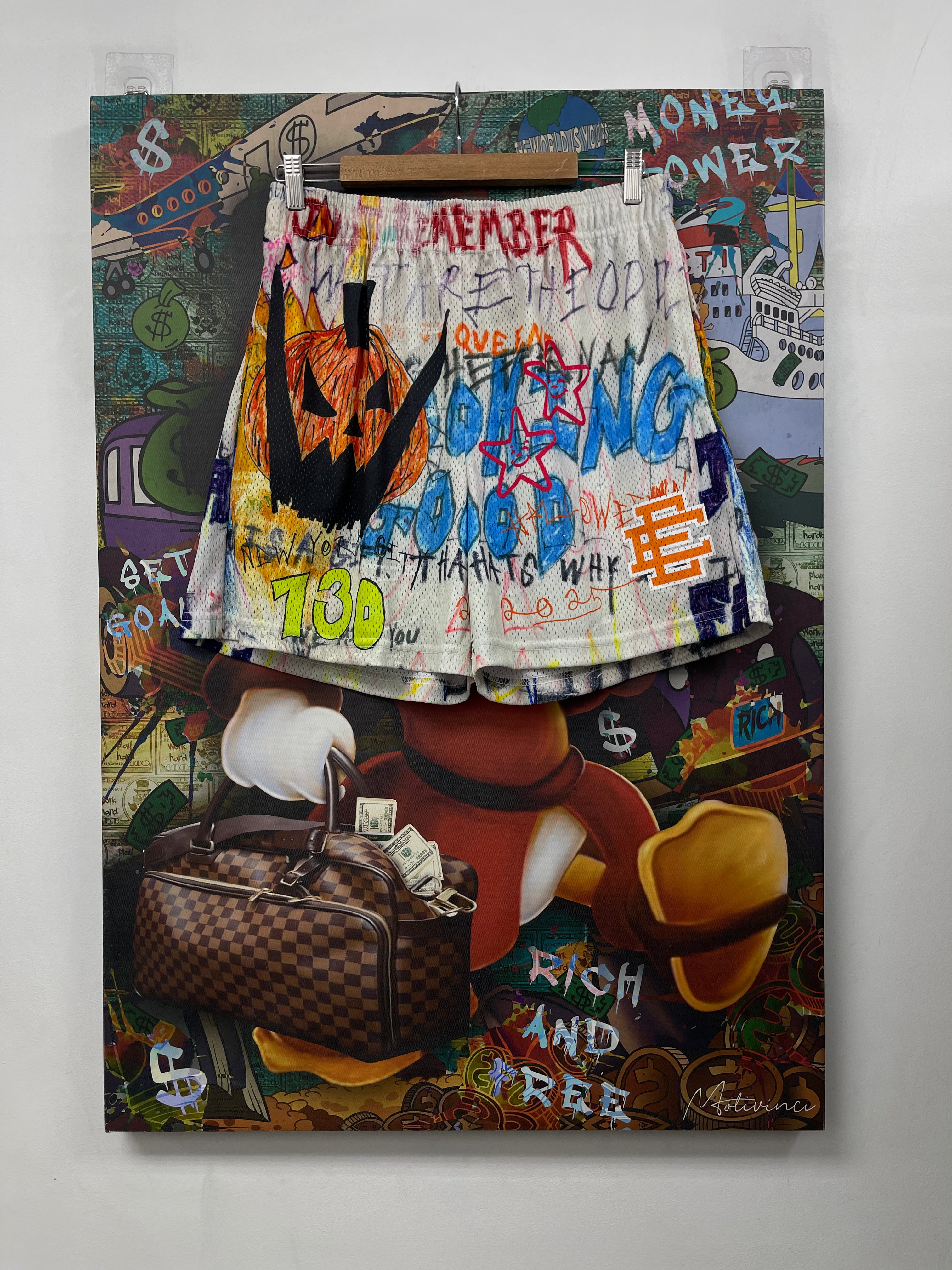 Eric Emanuel Ass Pizza Shorts