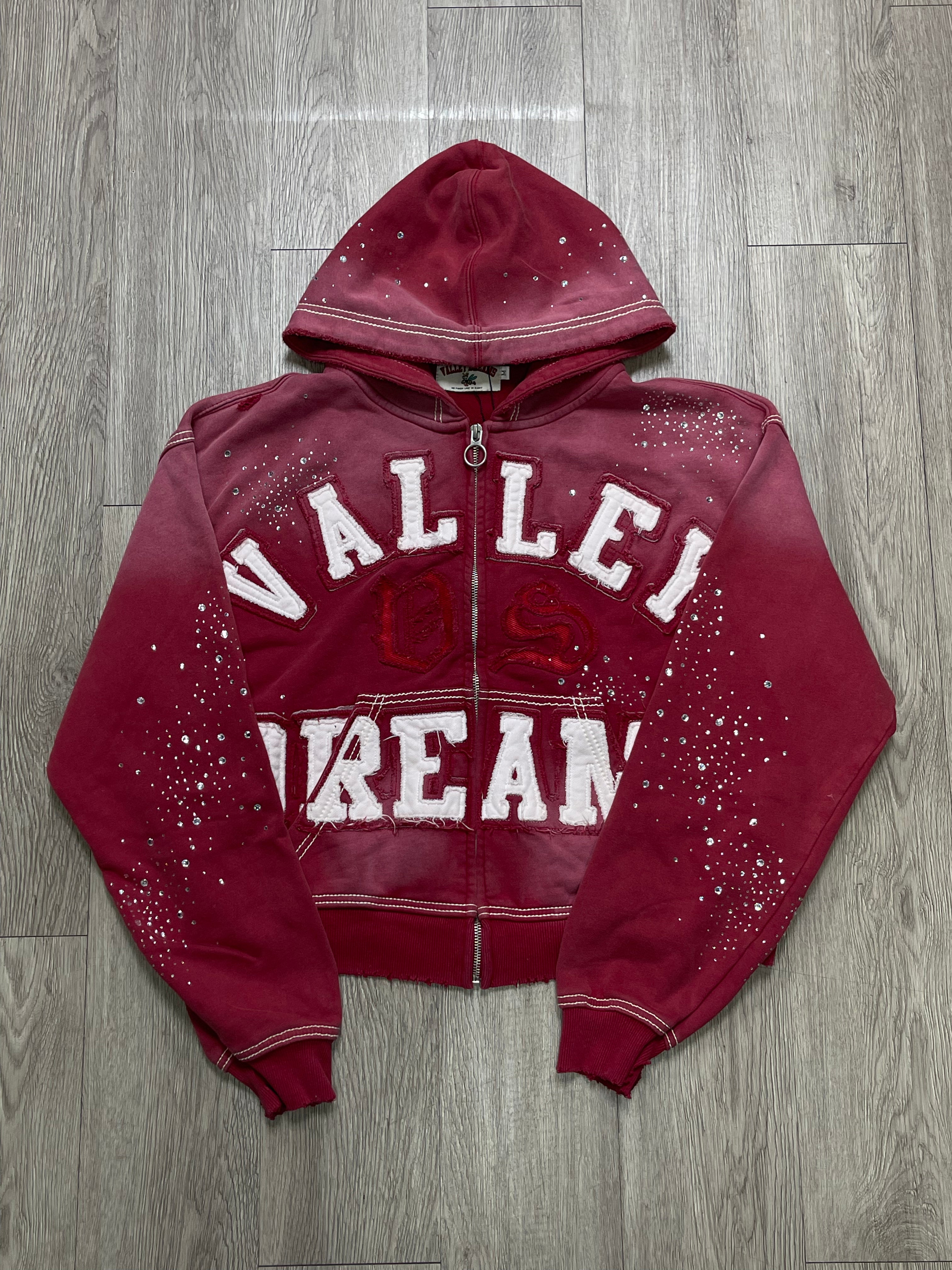 Vale Red Ruby Classico Zip Up