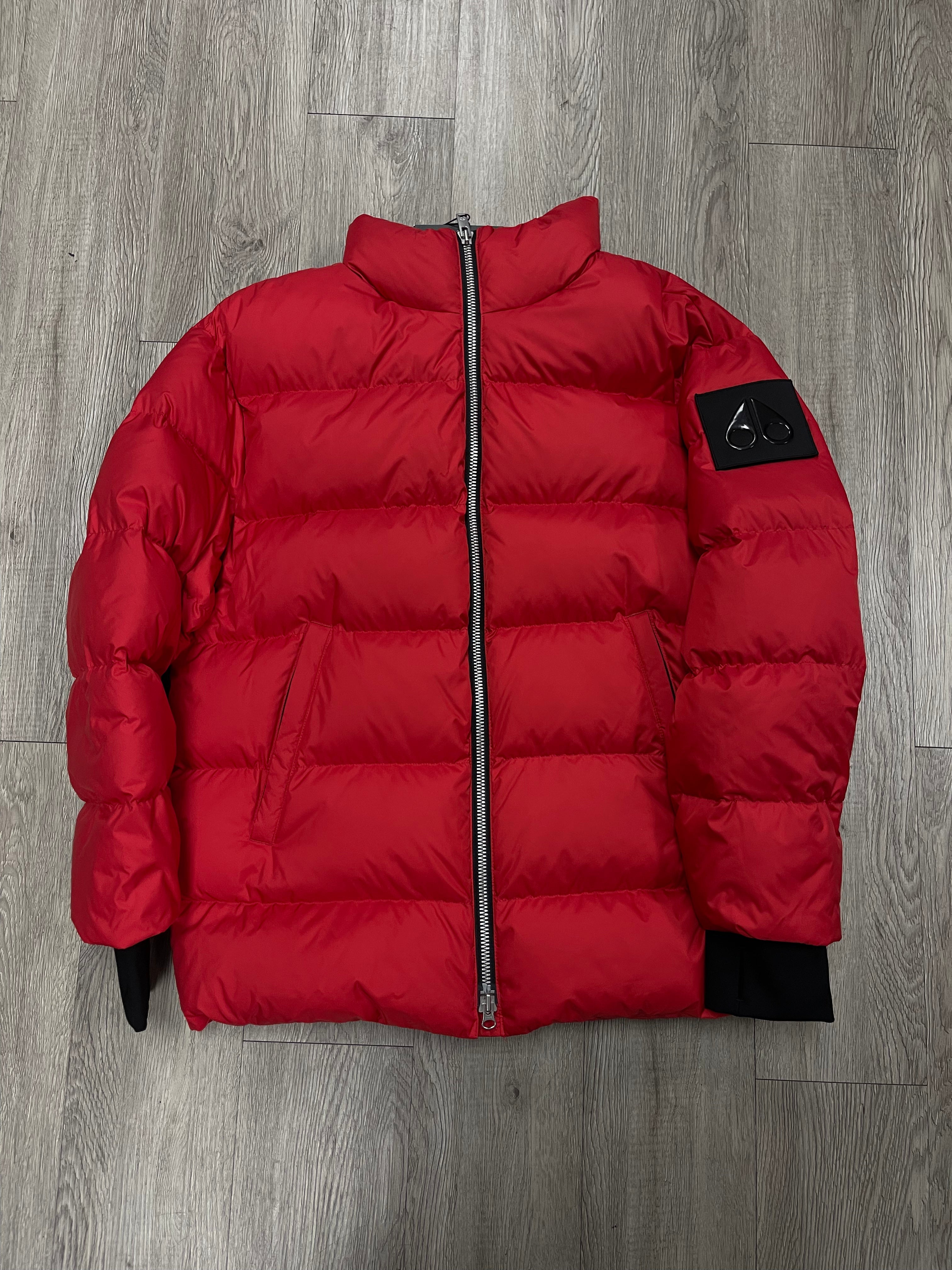 Moose Knuckles Red Replin Jacket