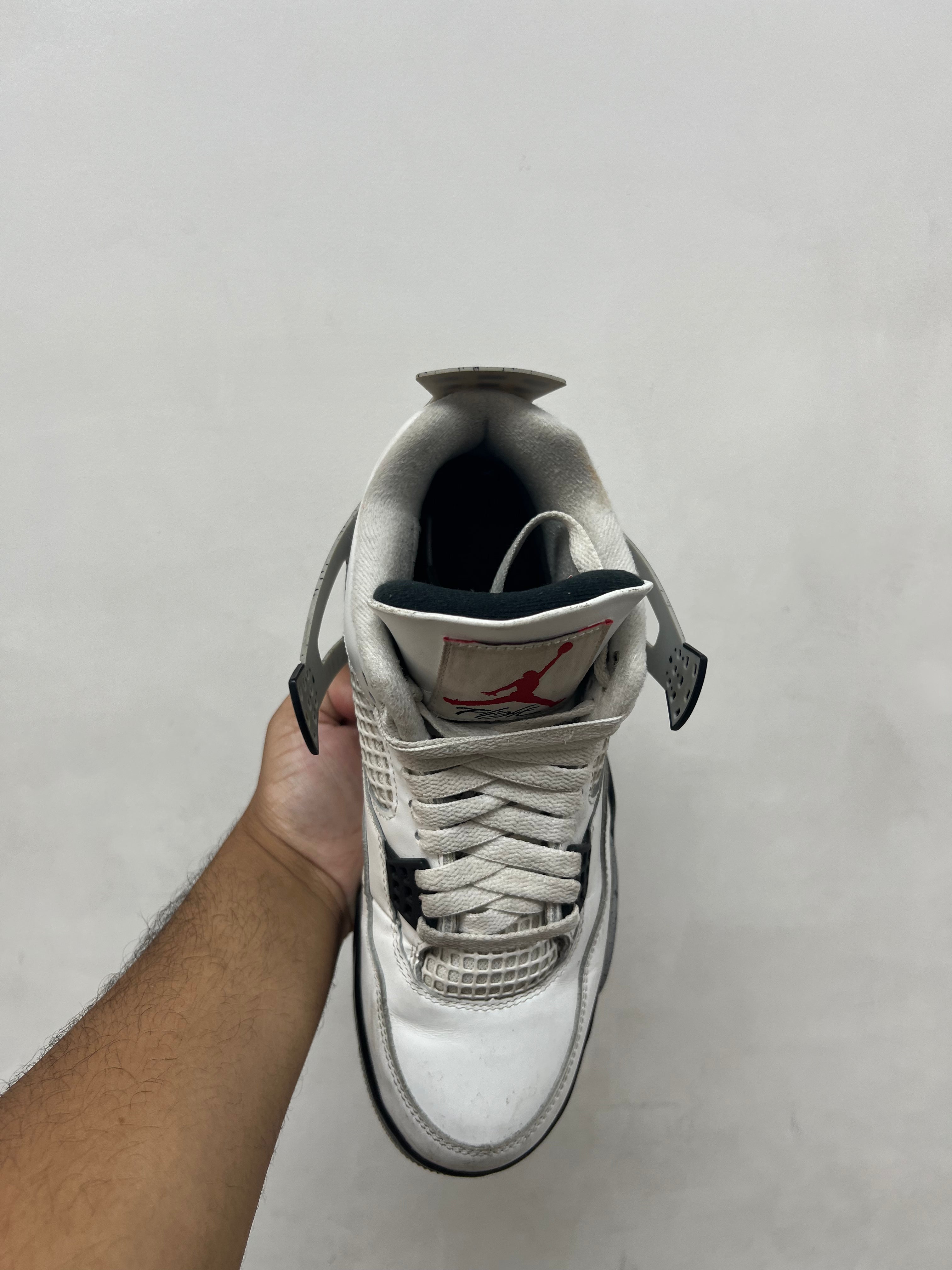 Jordan 4 White Cement Sneakers