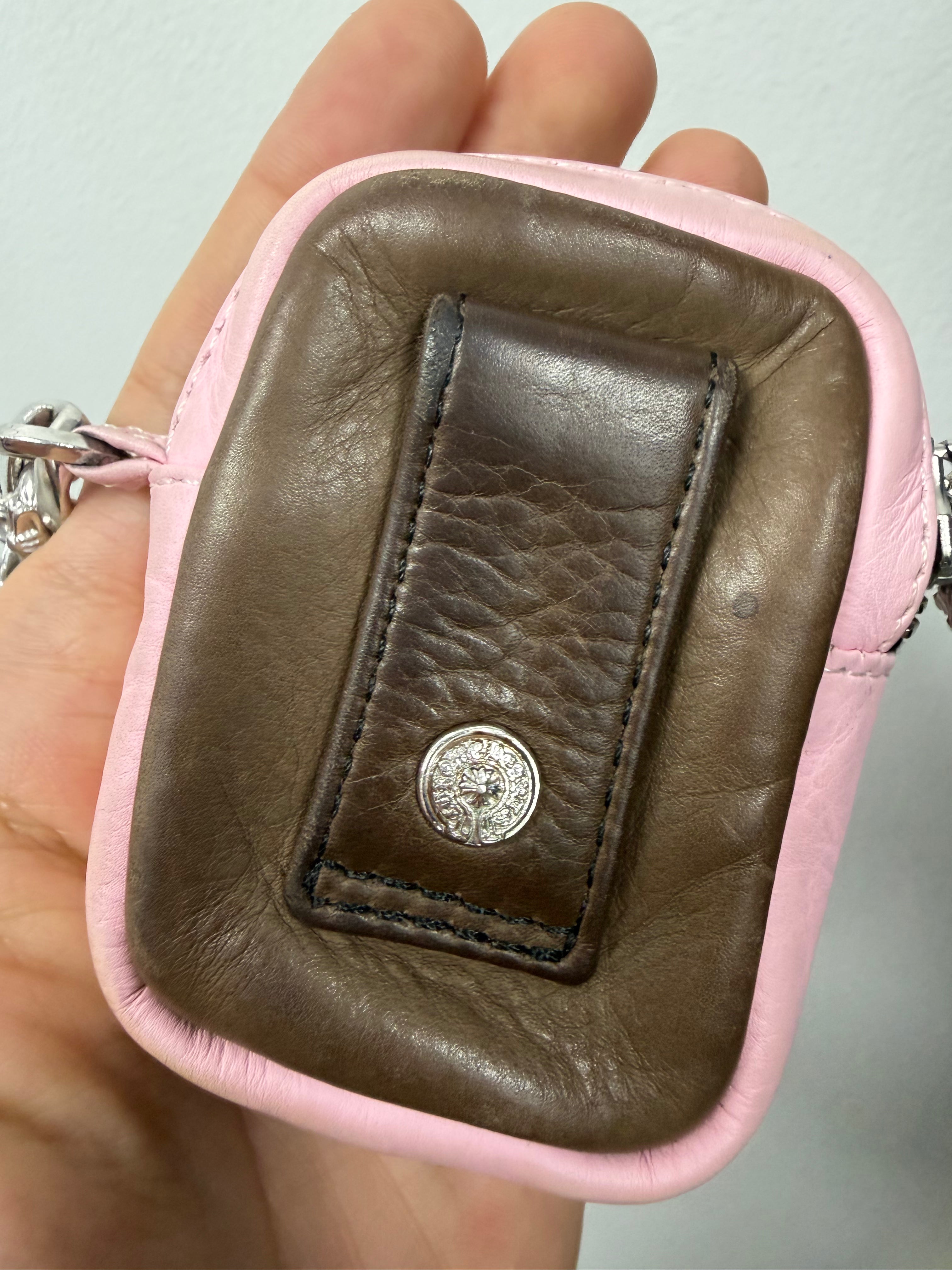 Chrome  Hearts Brown Pink Key Clip