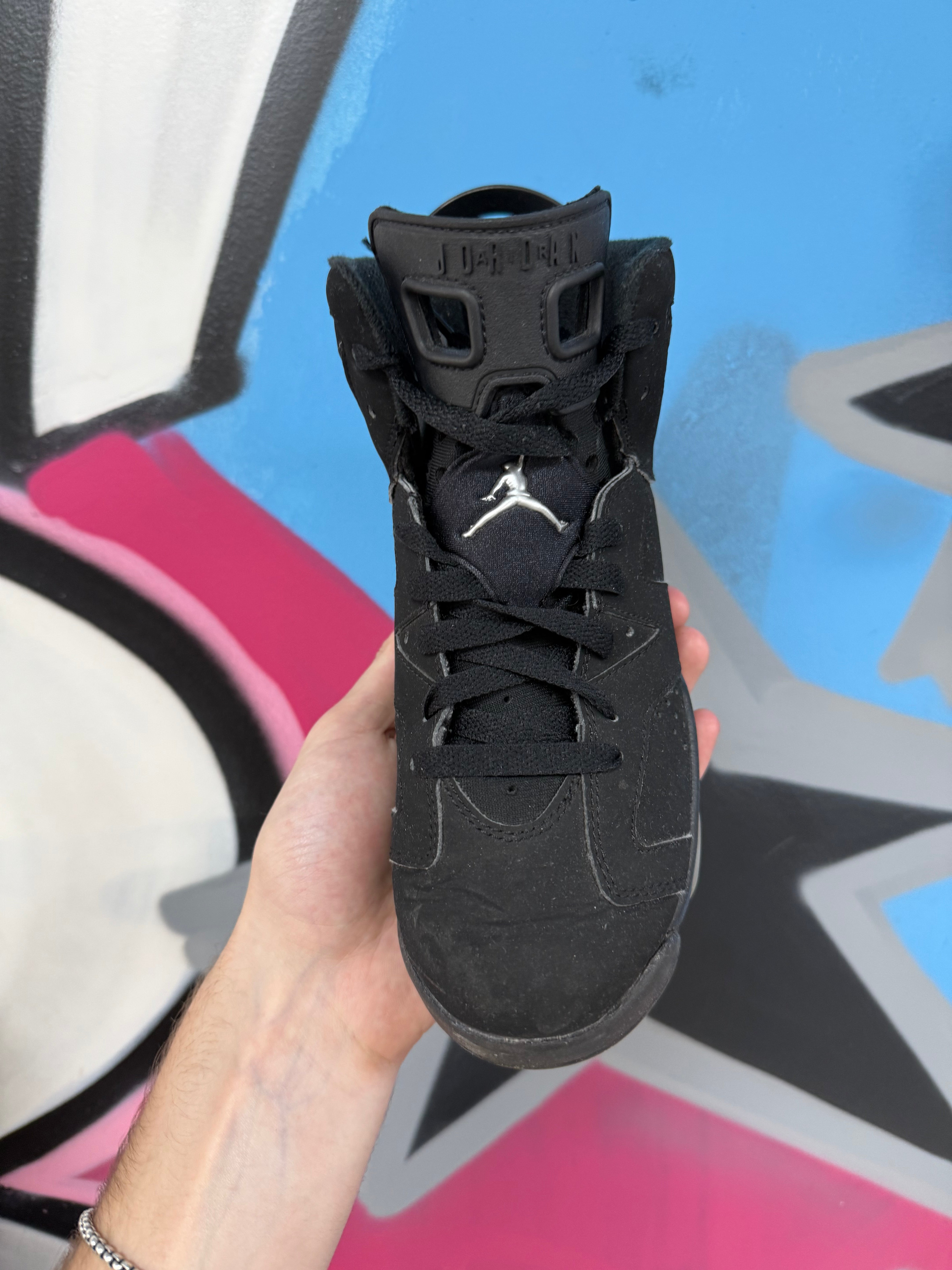 Nike Jodan 6 Chrome Sneakers
