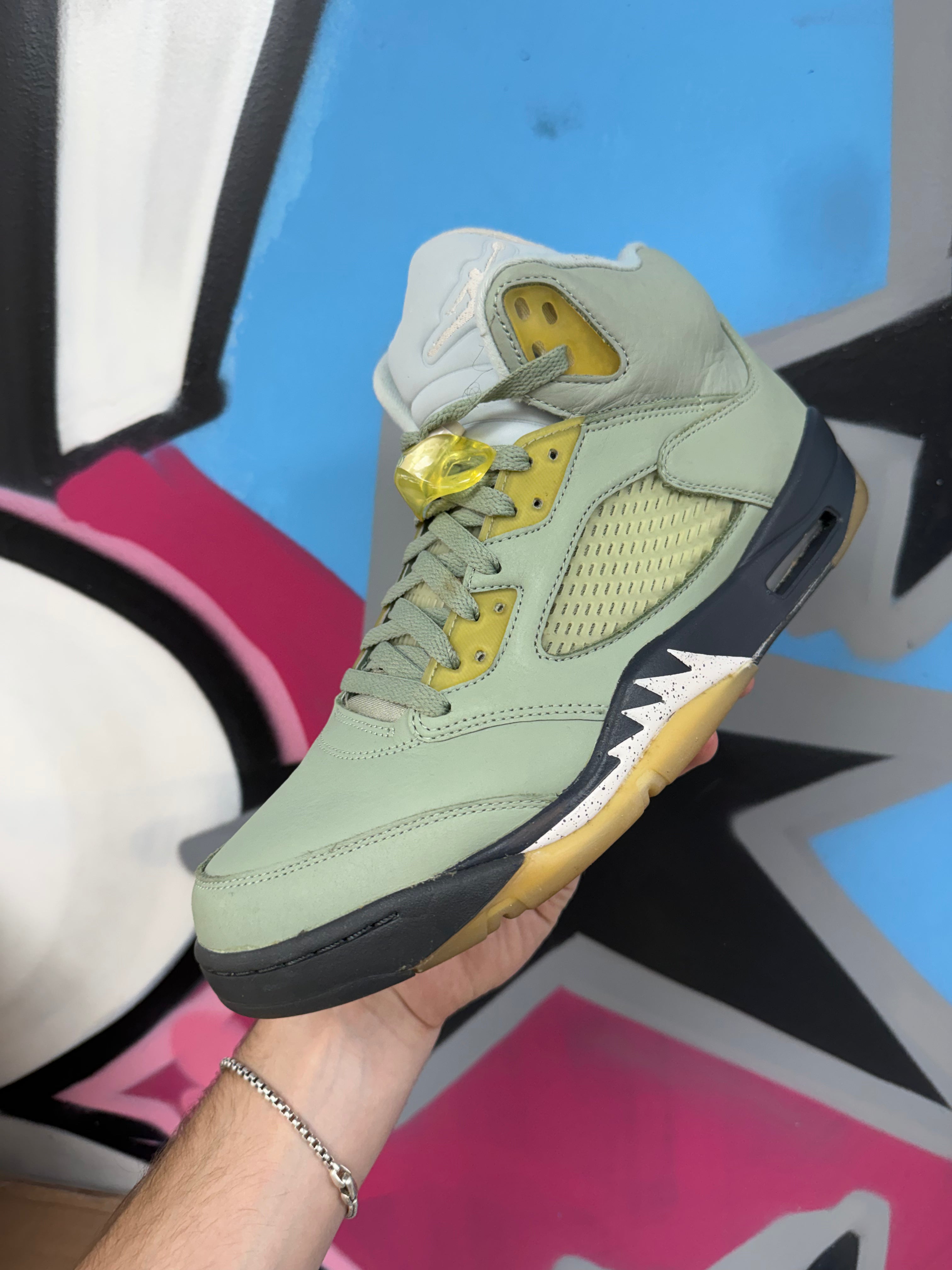 Nike Jordan 5 Jade Horizon Sneakers
