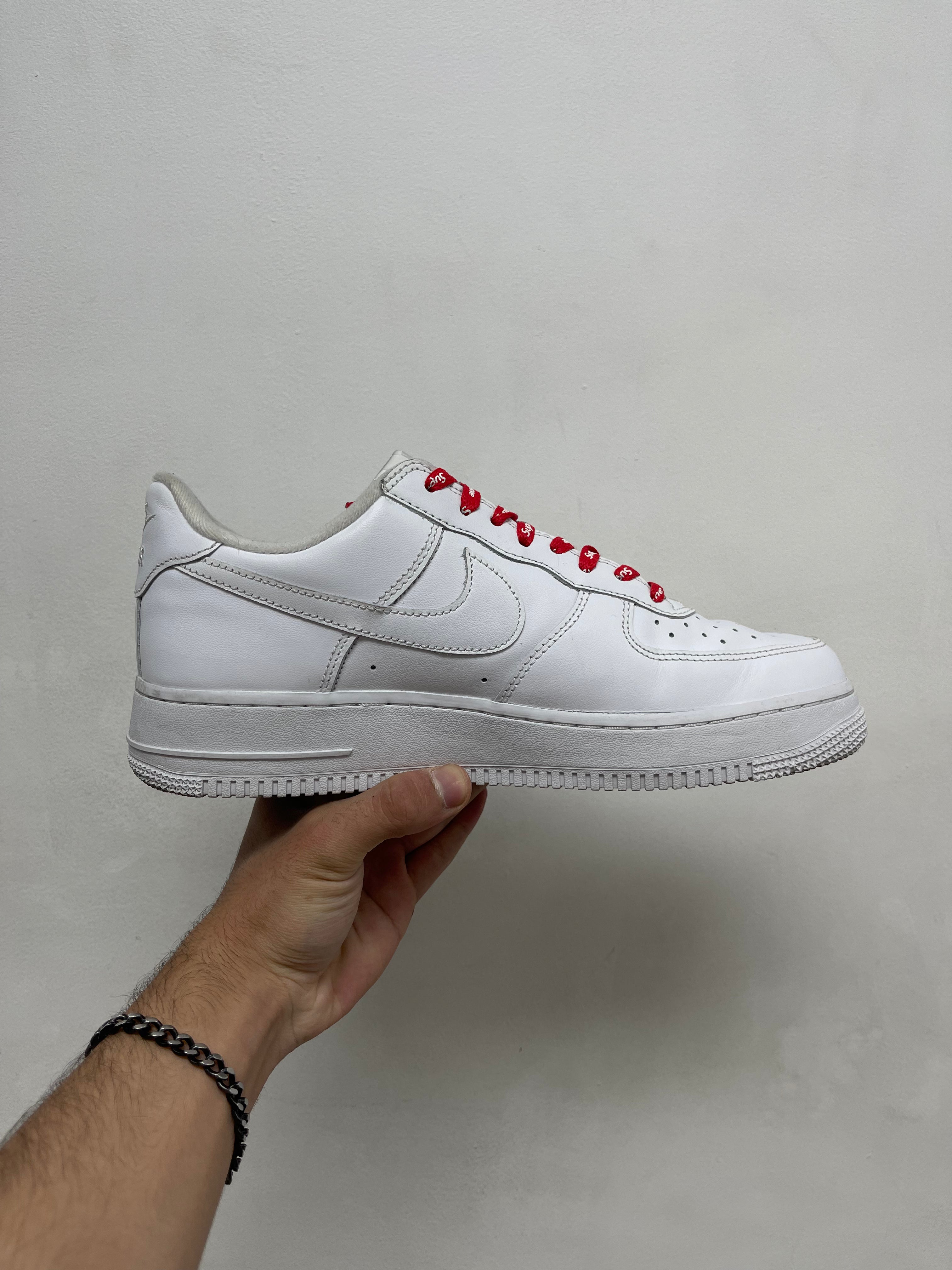 Nike Supreme AF1 White Sneakers