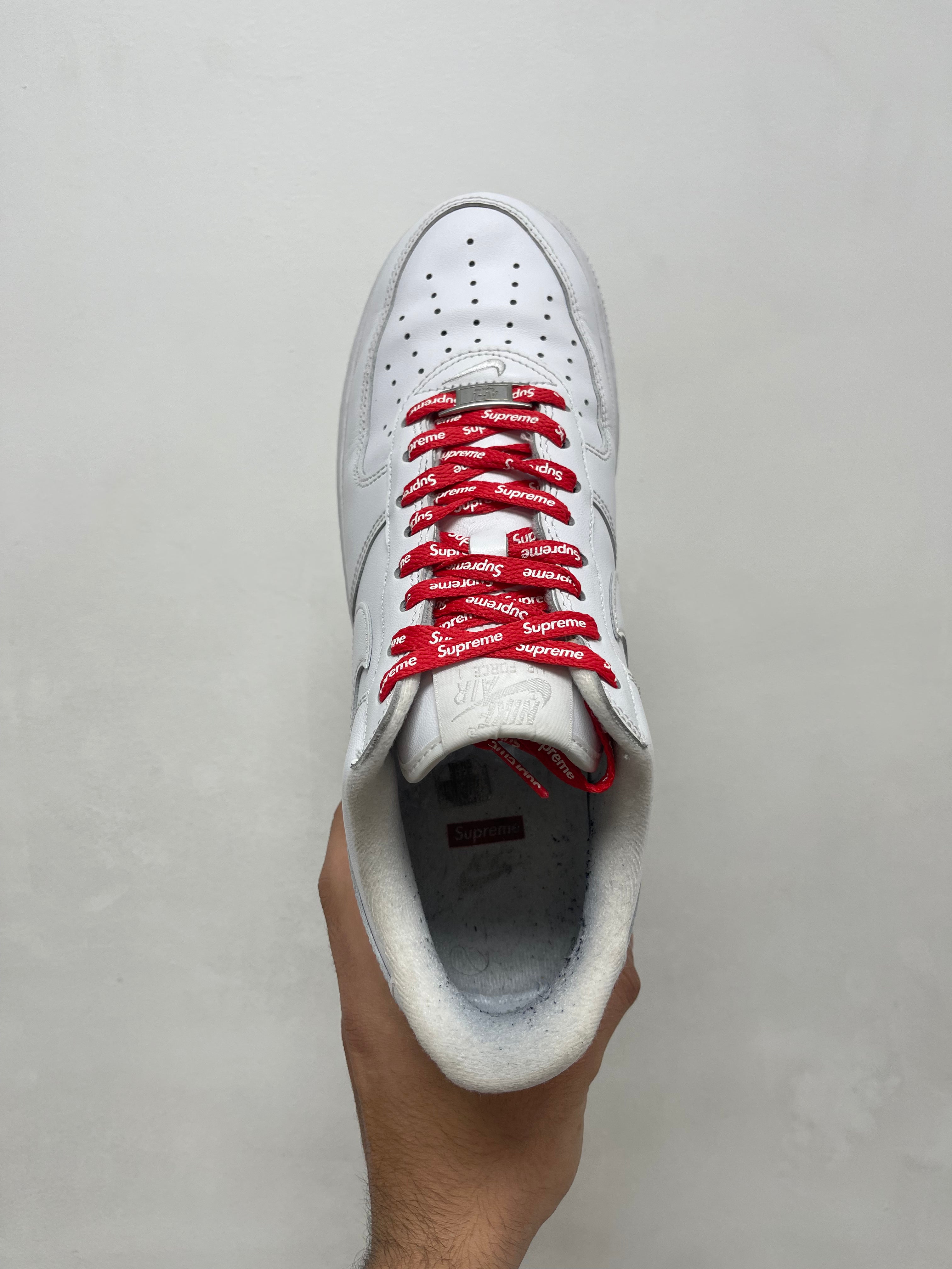 Nike Supreme AF1 White Sneakers