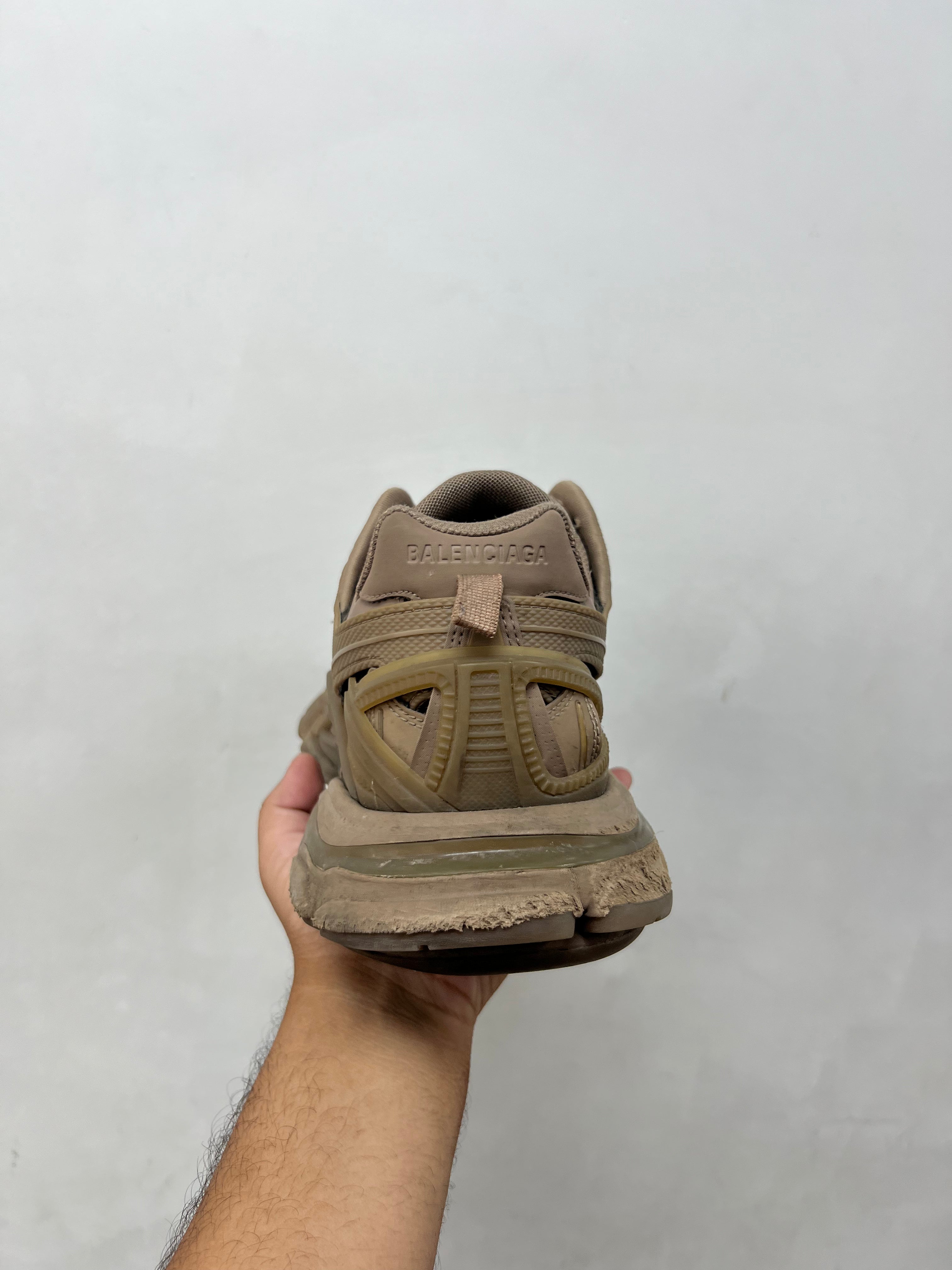 Balenciaga Brown Track 2 Sneakers