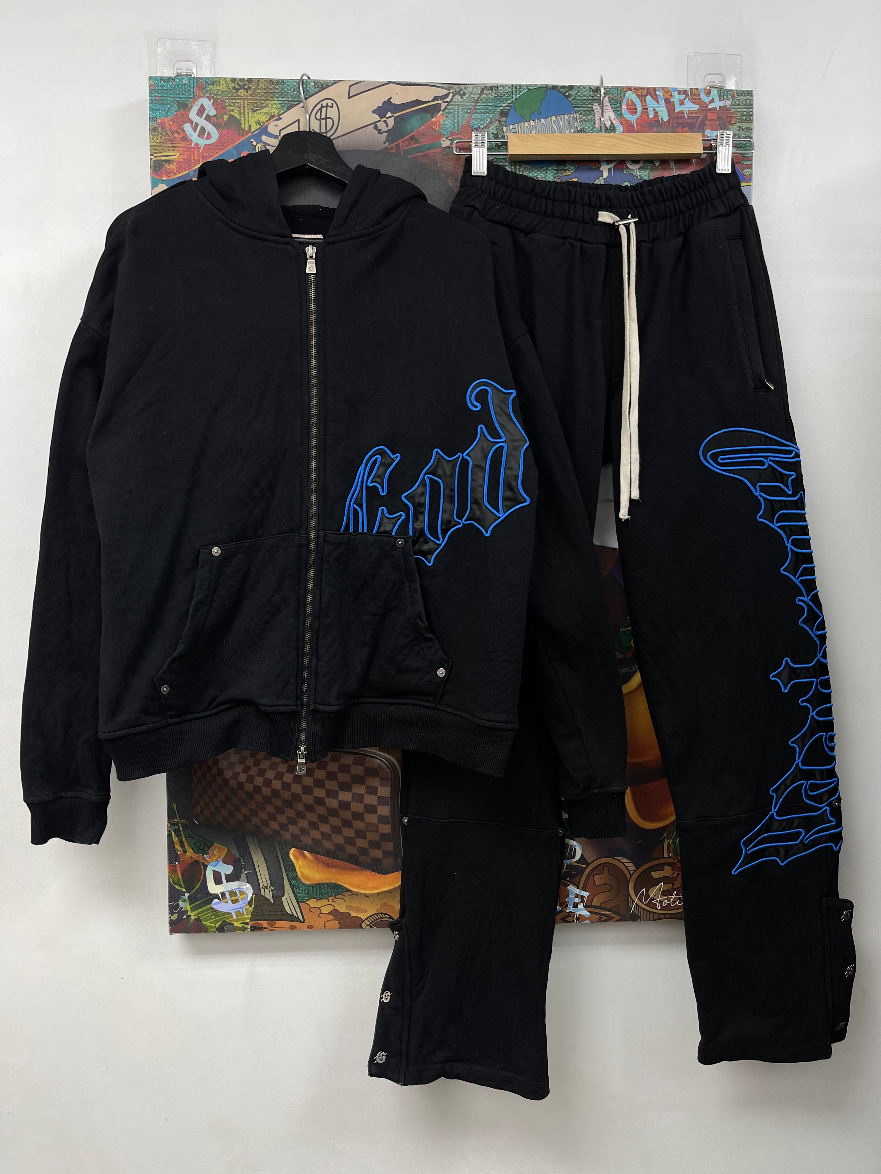 Godspeed Black Blue Cobalt Sweatsuit