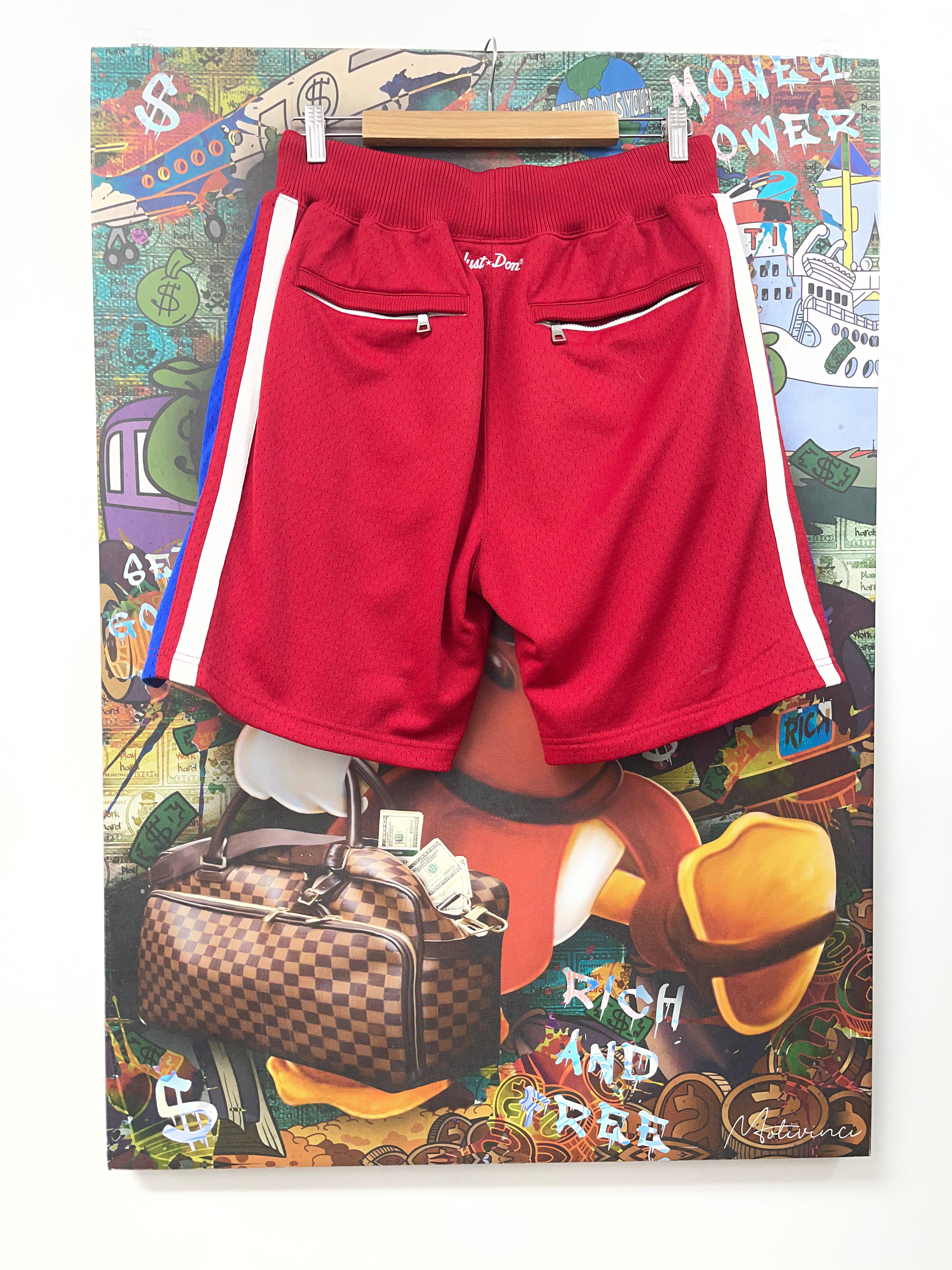 Just Don Philidelphia 76er's Shorts