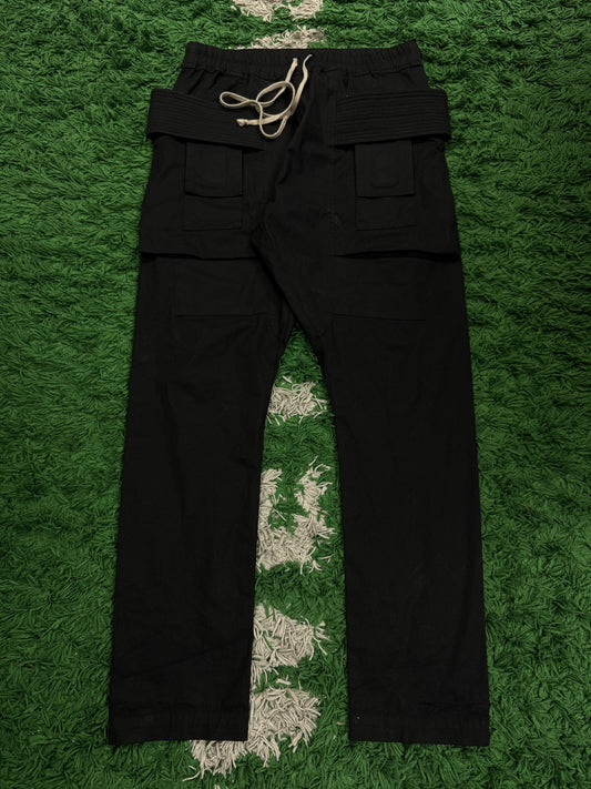 Rick Owens Creatch Cargo Pants Used Large N/A