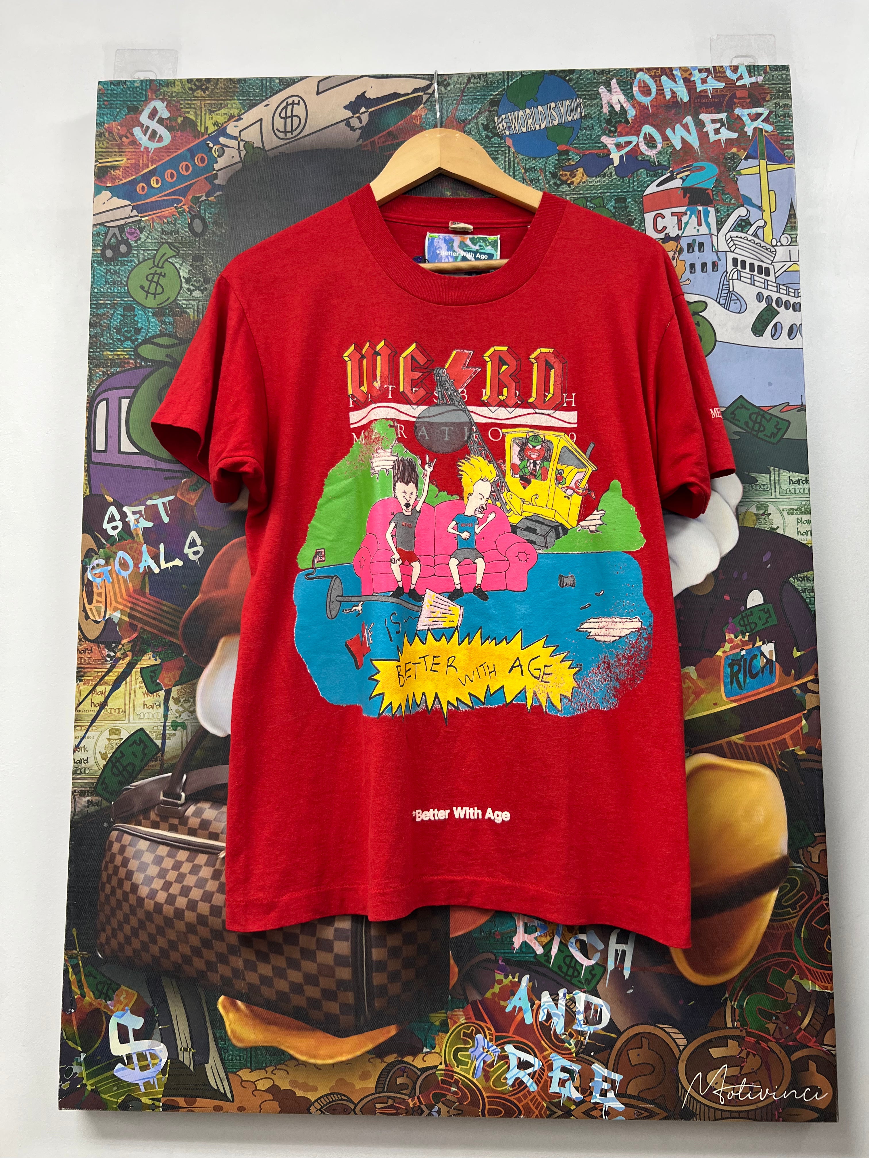 Better With Age Red Dumb Tee