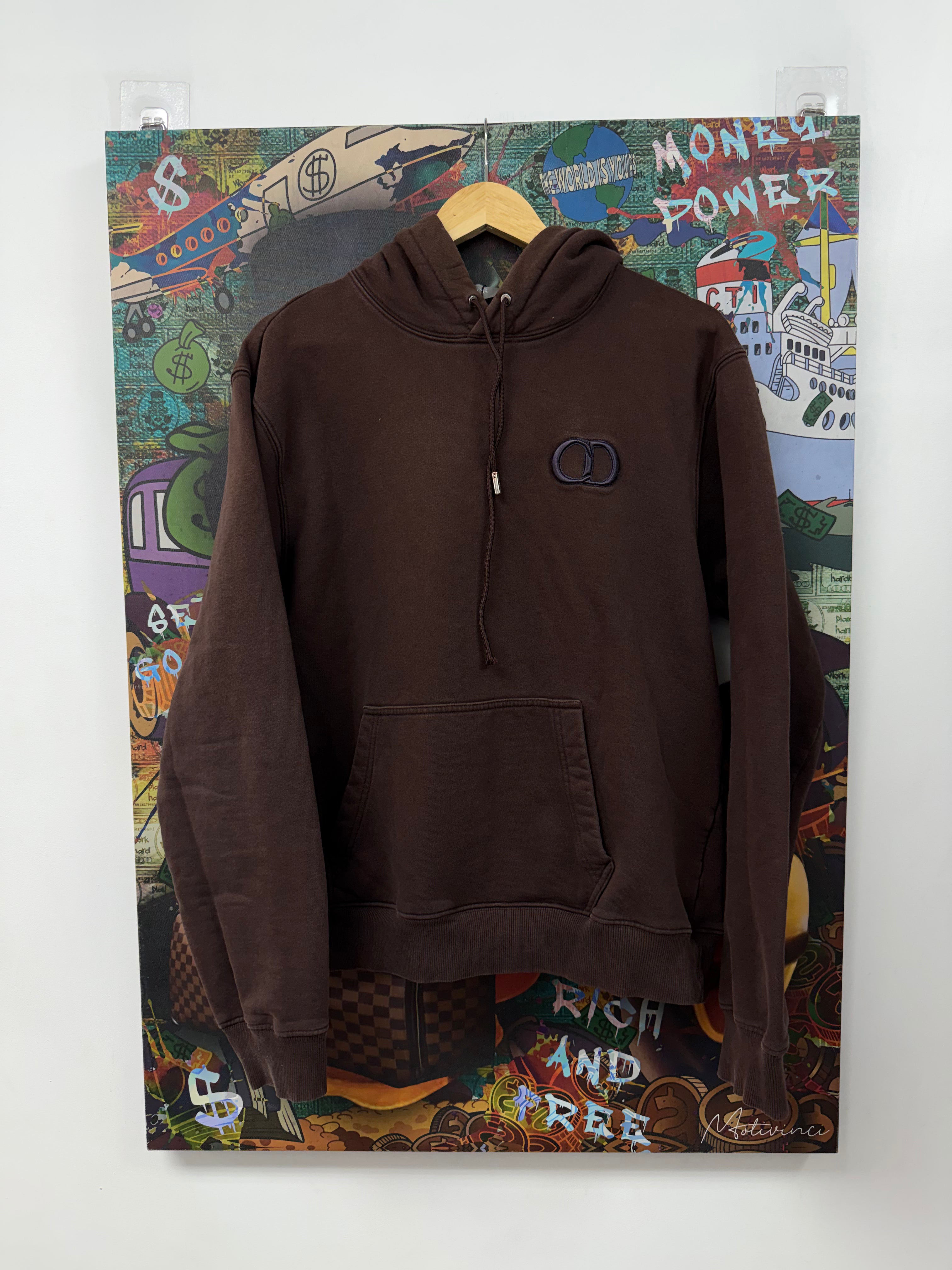 Dior CD Brown Icon Hoodie