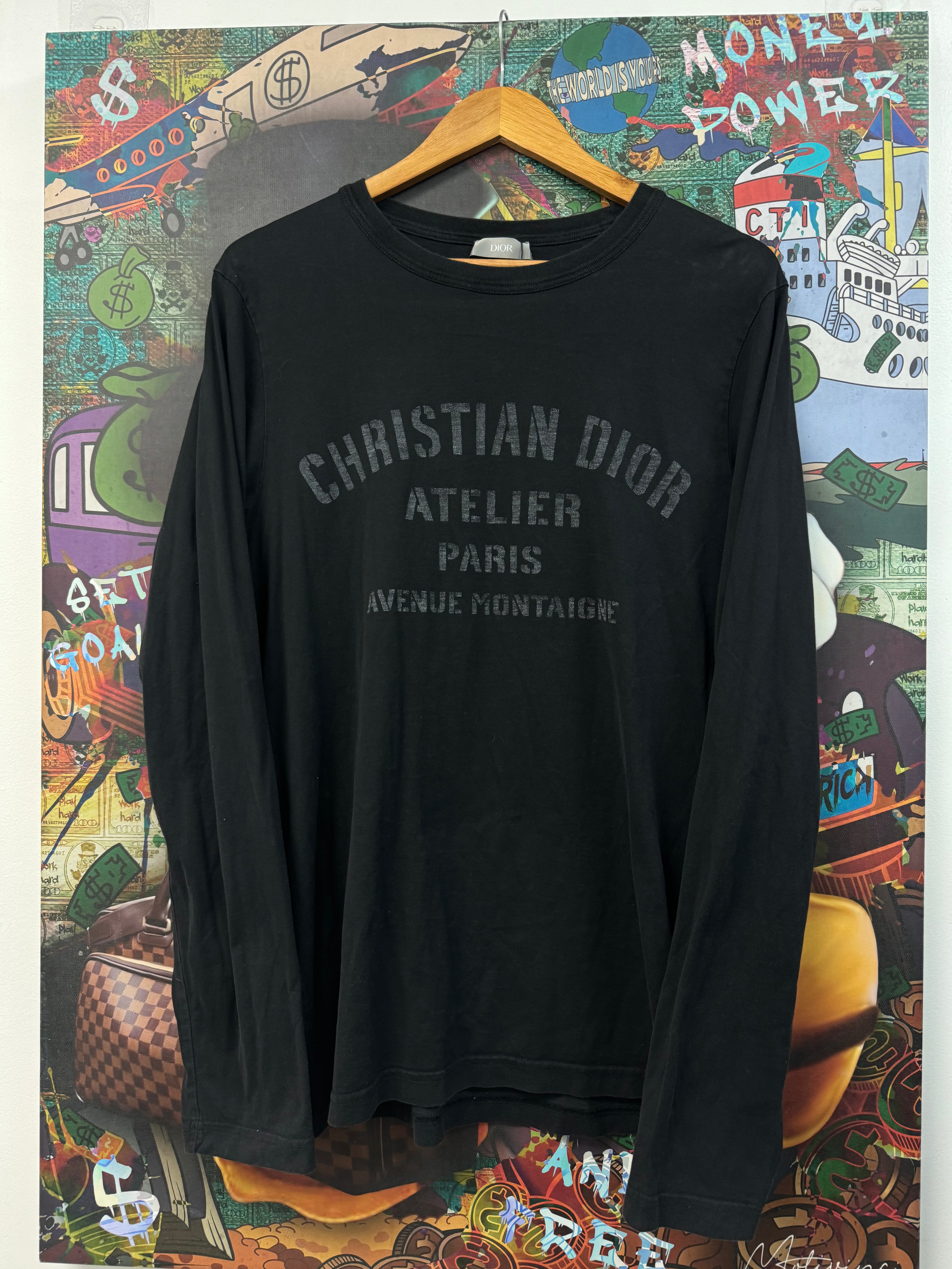 Dior Black Atelier LS Tee