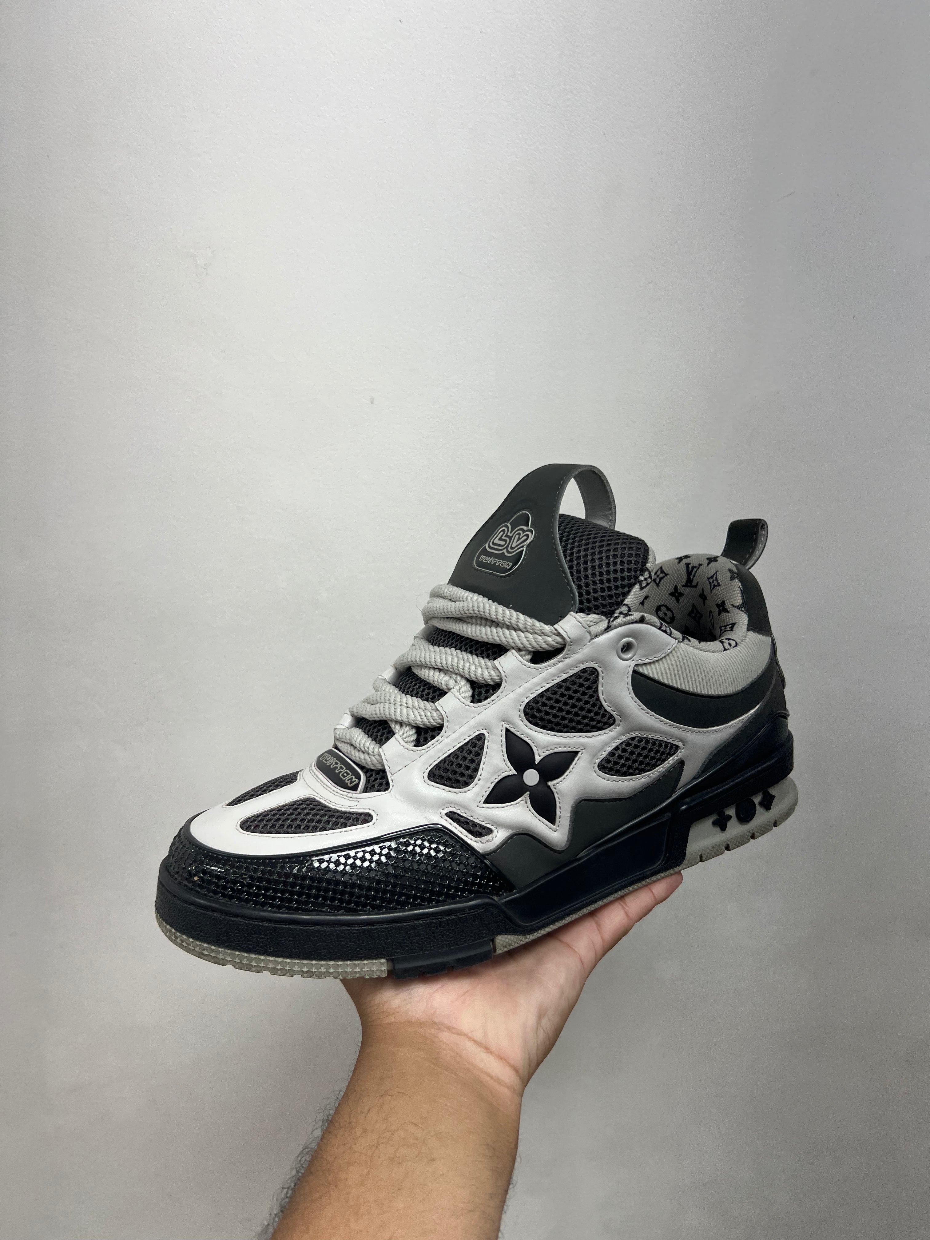 Louis Vuitton Grey Skate Sneakers Sneakers