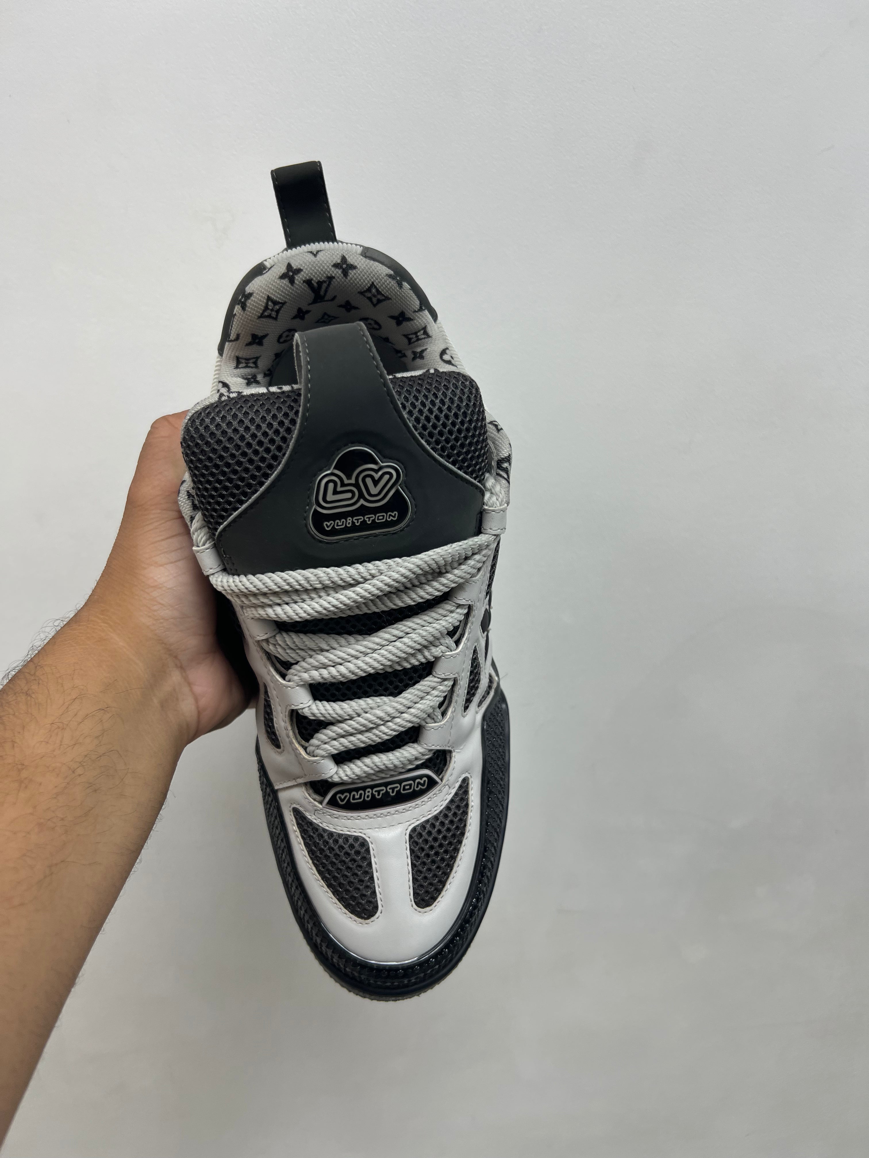 Louis Vuitton Grey Skate Sneakers Sneakers