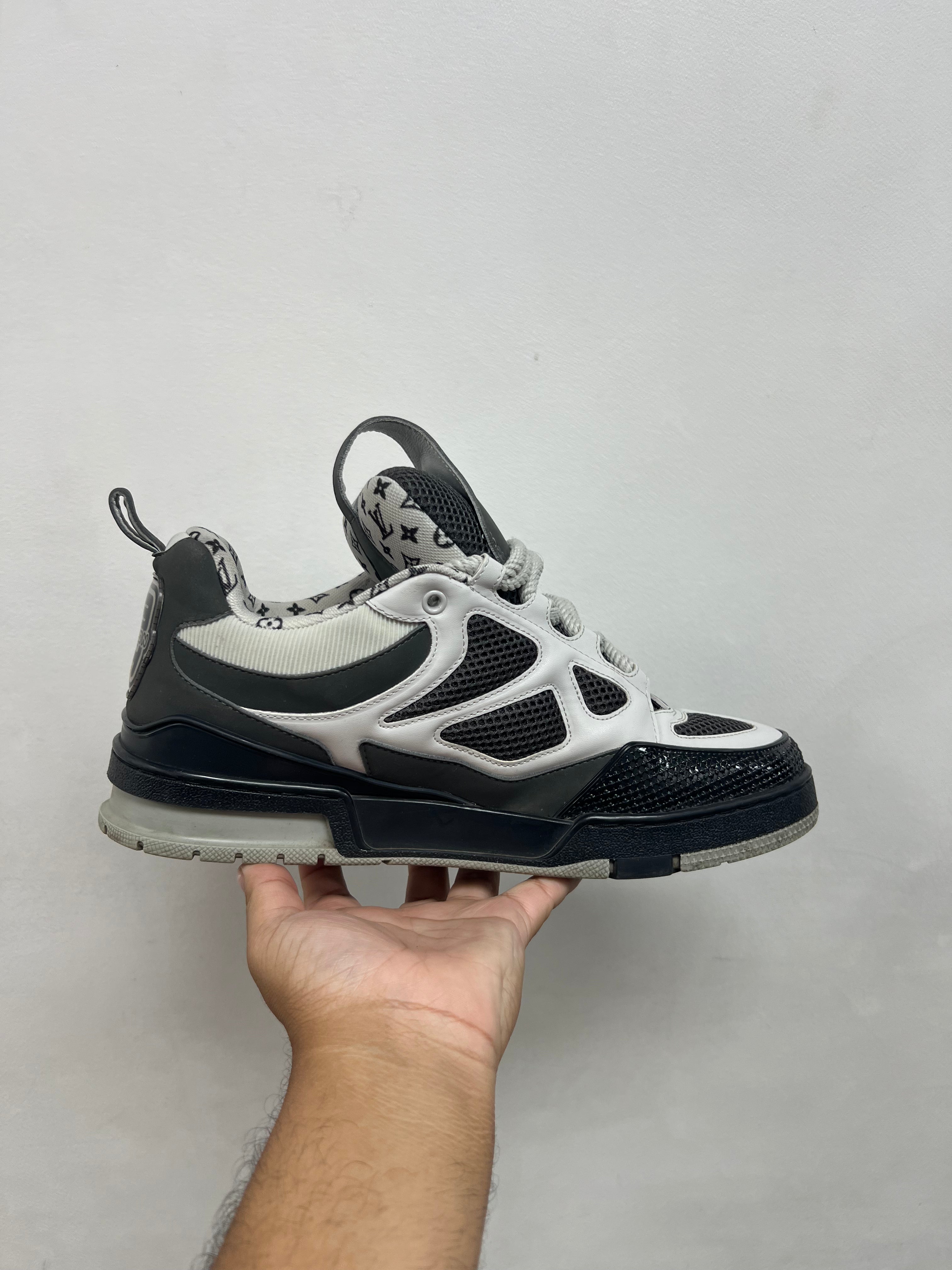 Louis Vuitton Grey Skate Sneakers Sneakers