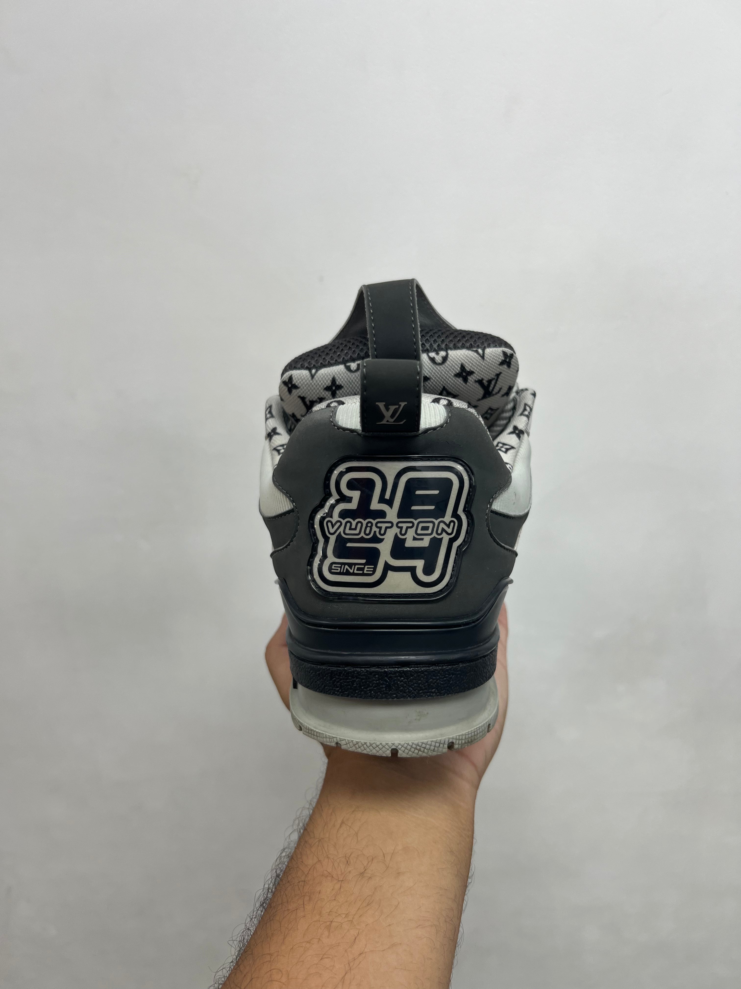 Louis Vuitton Grey Skate Sneakers Sneakers