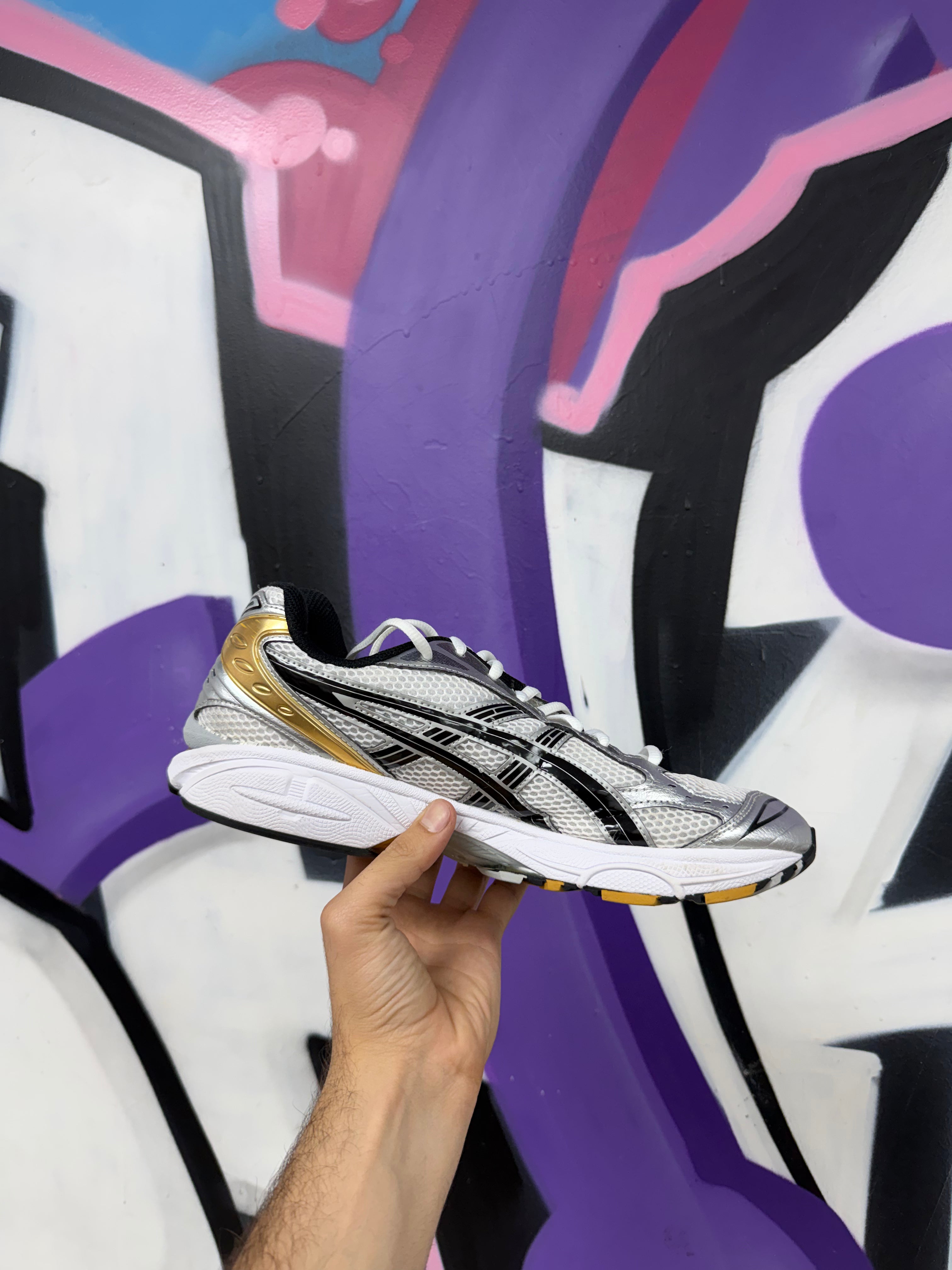ASICS Classic Gold Kayano 14 Sneakers