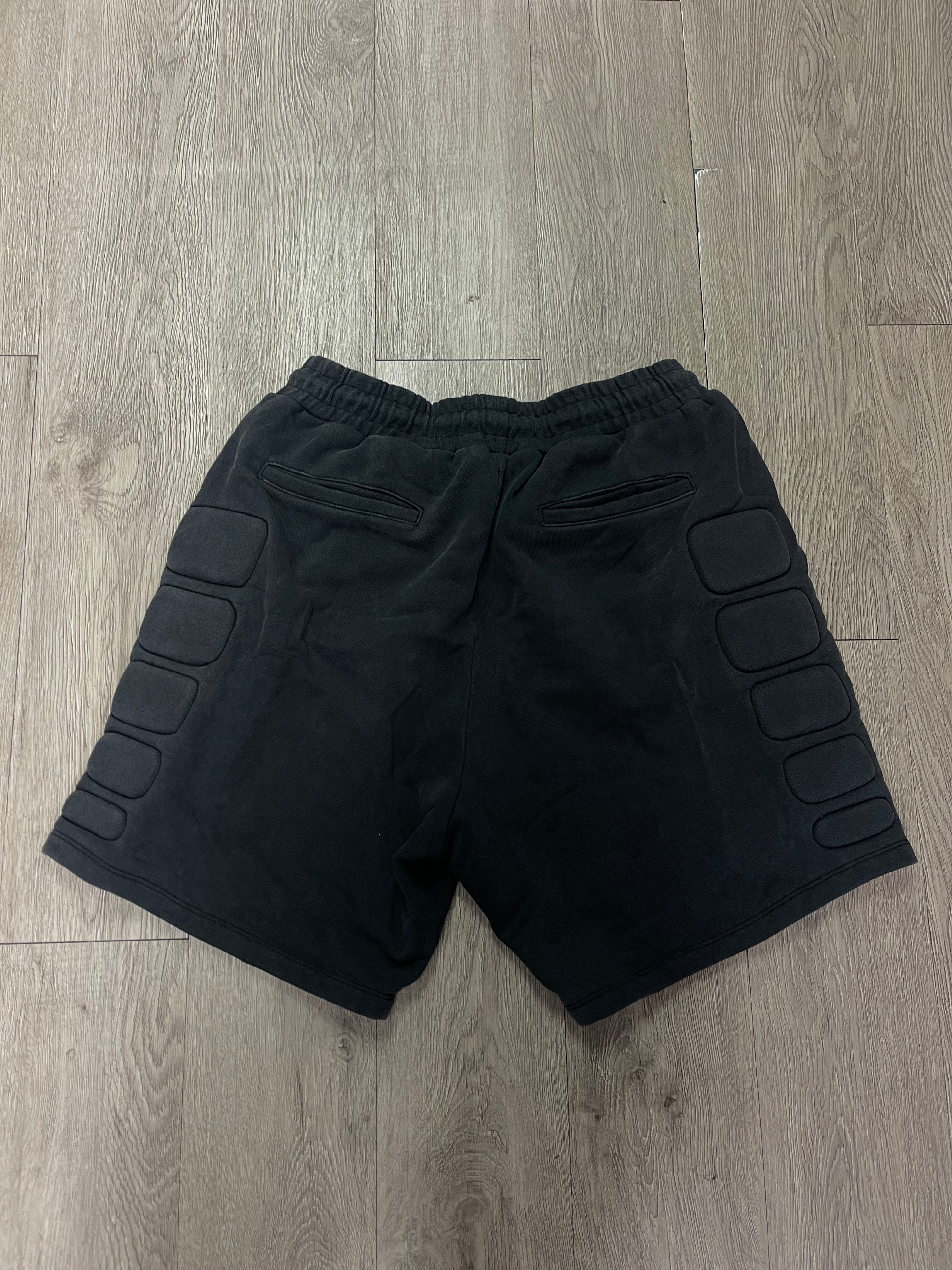 Satoshi Nakamoto Black Padded Shorts