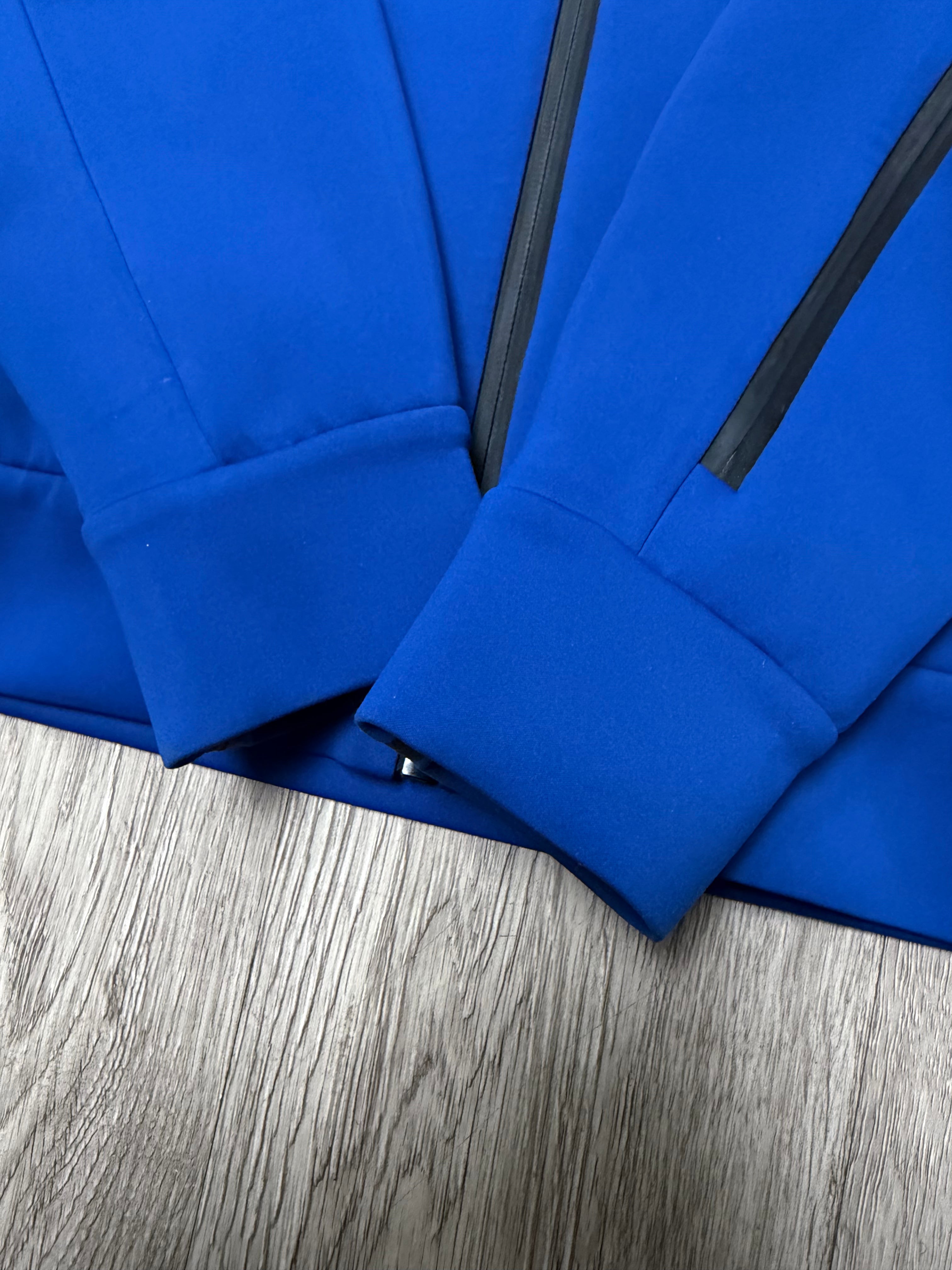 Prada Blue Technical Zip Up Jacket