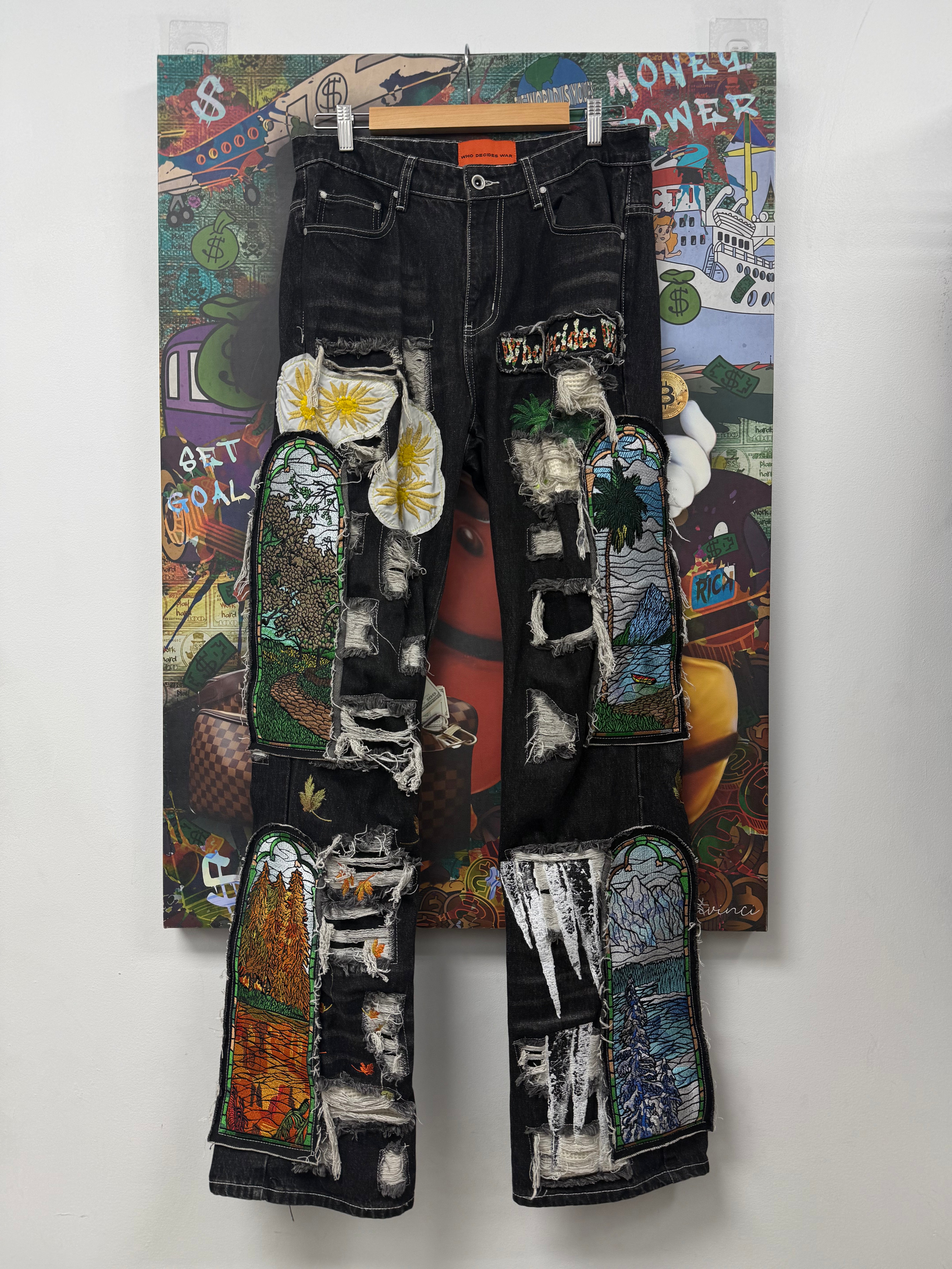Who Decides War Black Four Season Denim Jeans
