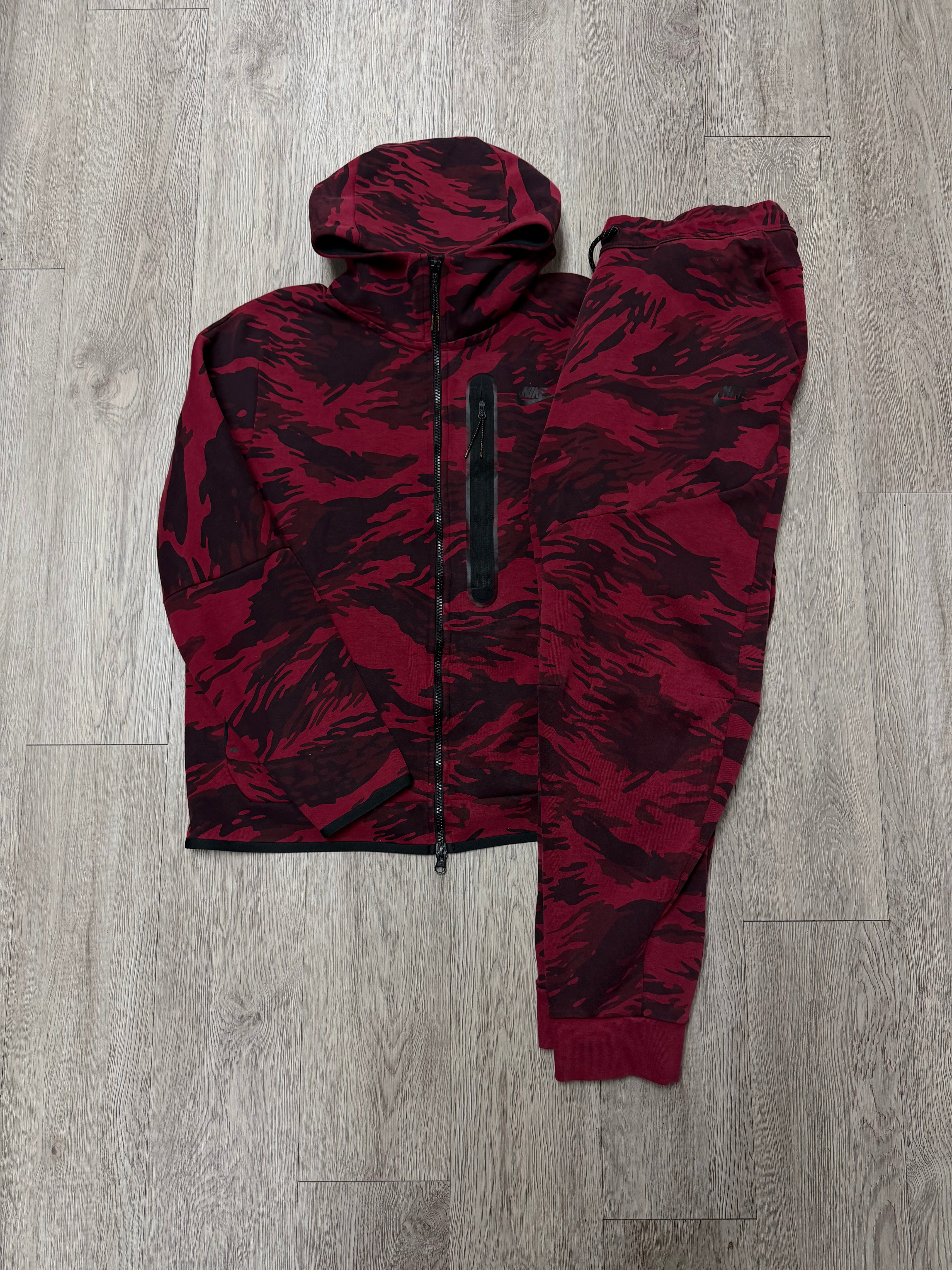 Nike Red Digi Camo Sweatsuit