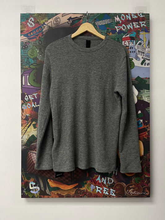 Chrome Hearts Waffle Thermal LS Grey New