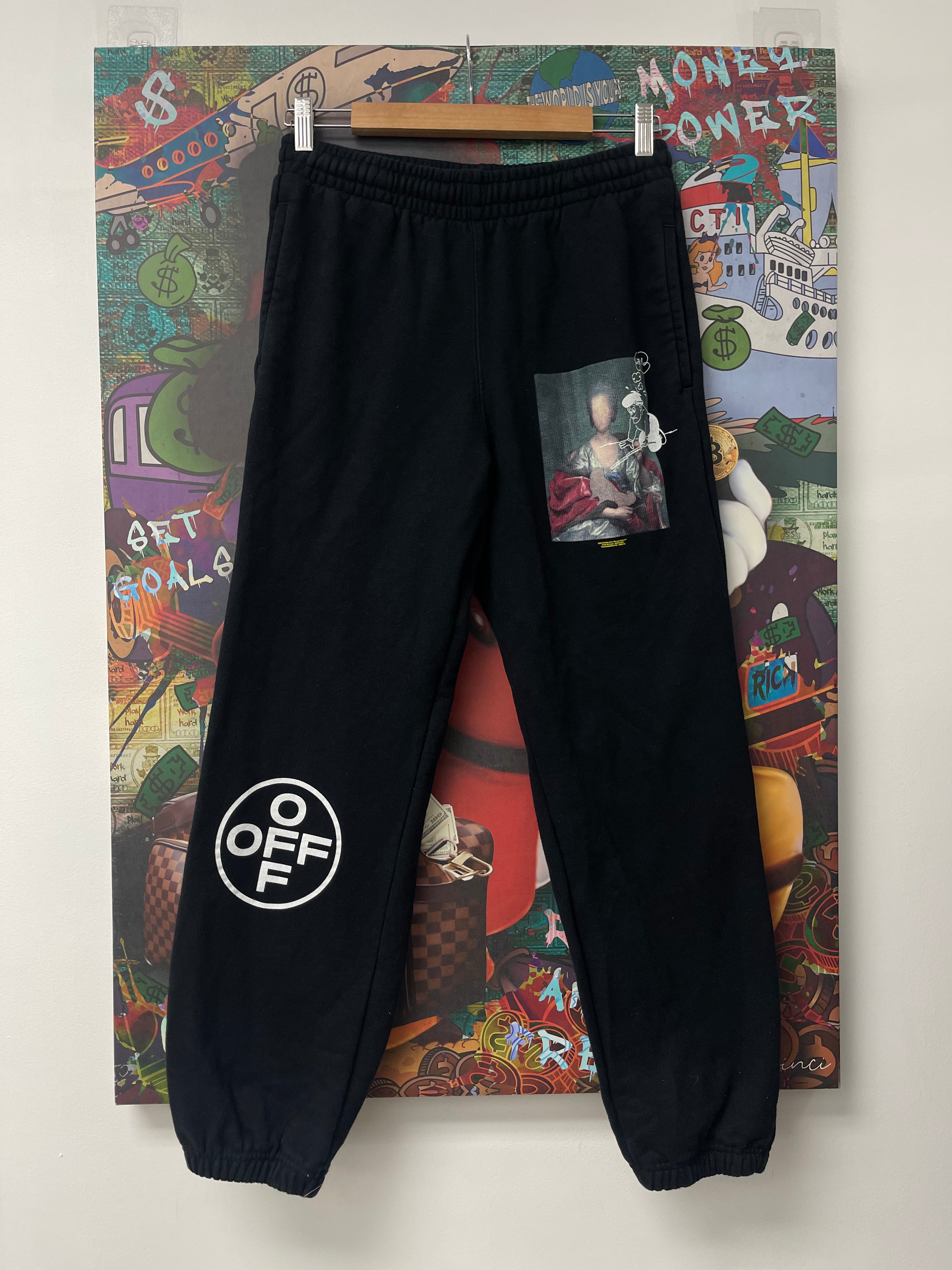 Off White Sweats Black Art Sketch Used Medium N/A