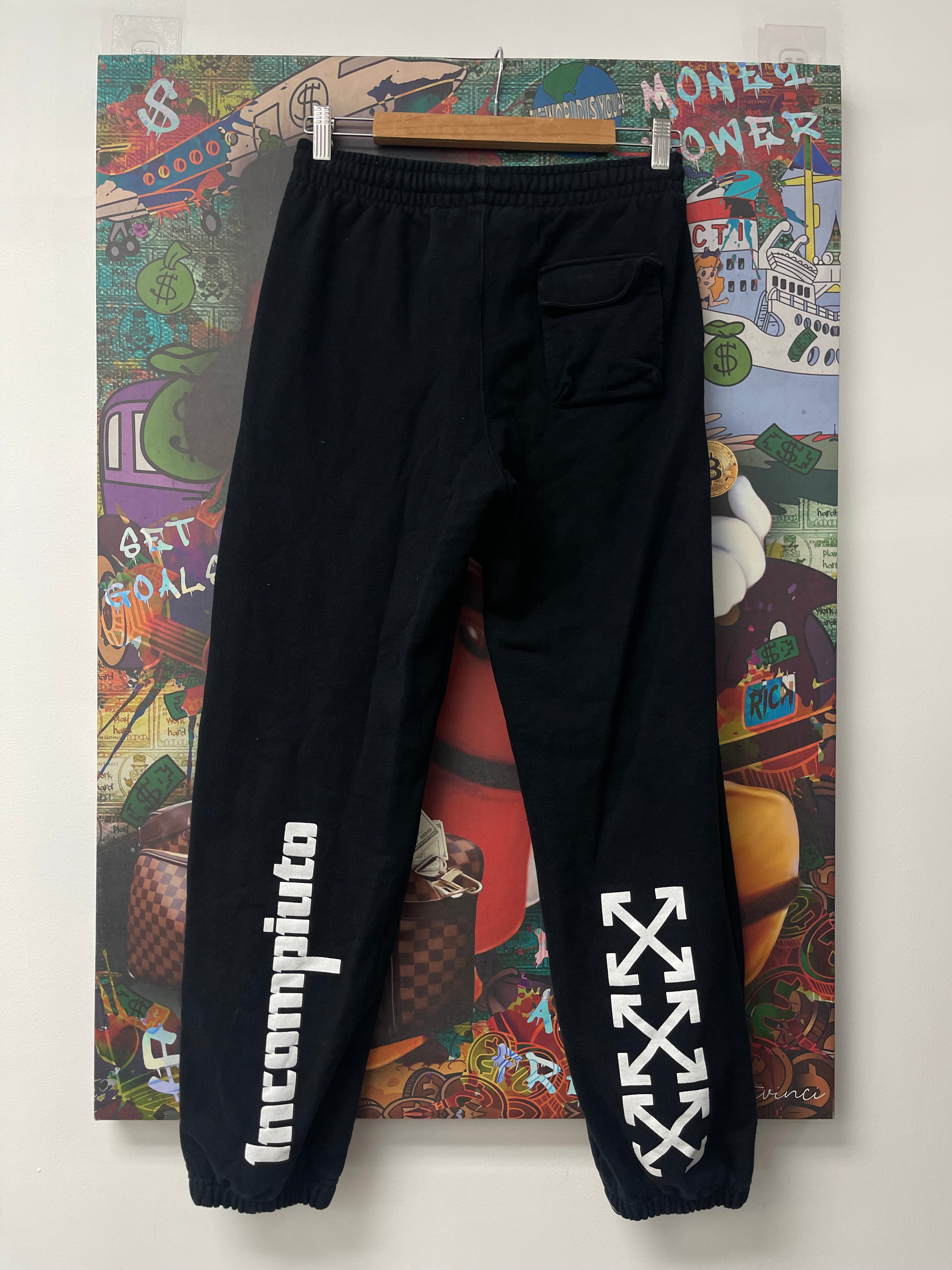 Off White Sweats Black Art Sketch Used Medium N/A