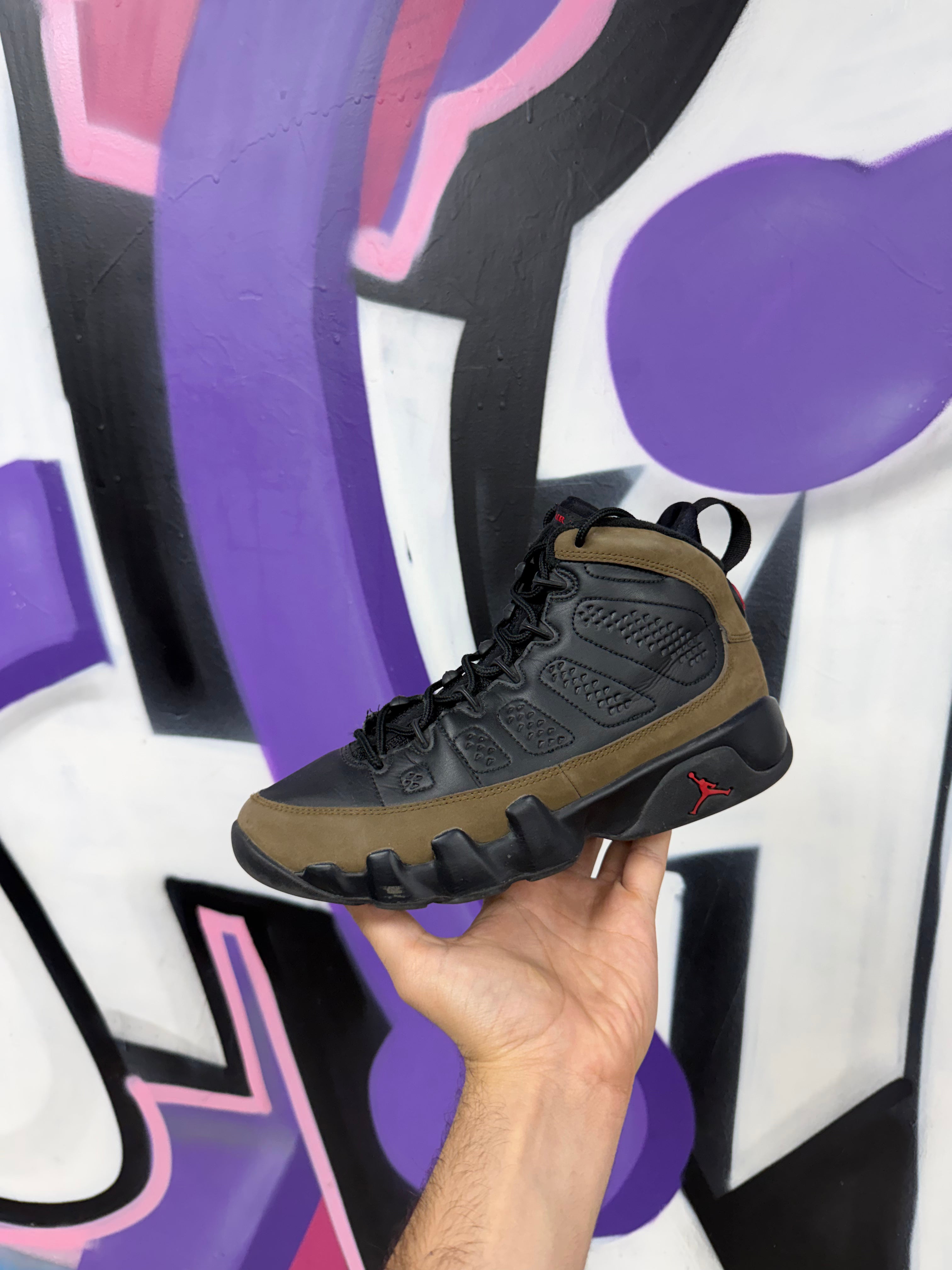 Jordan 9 Olive Sneakers