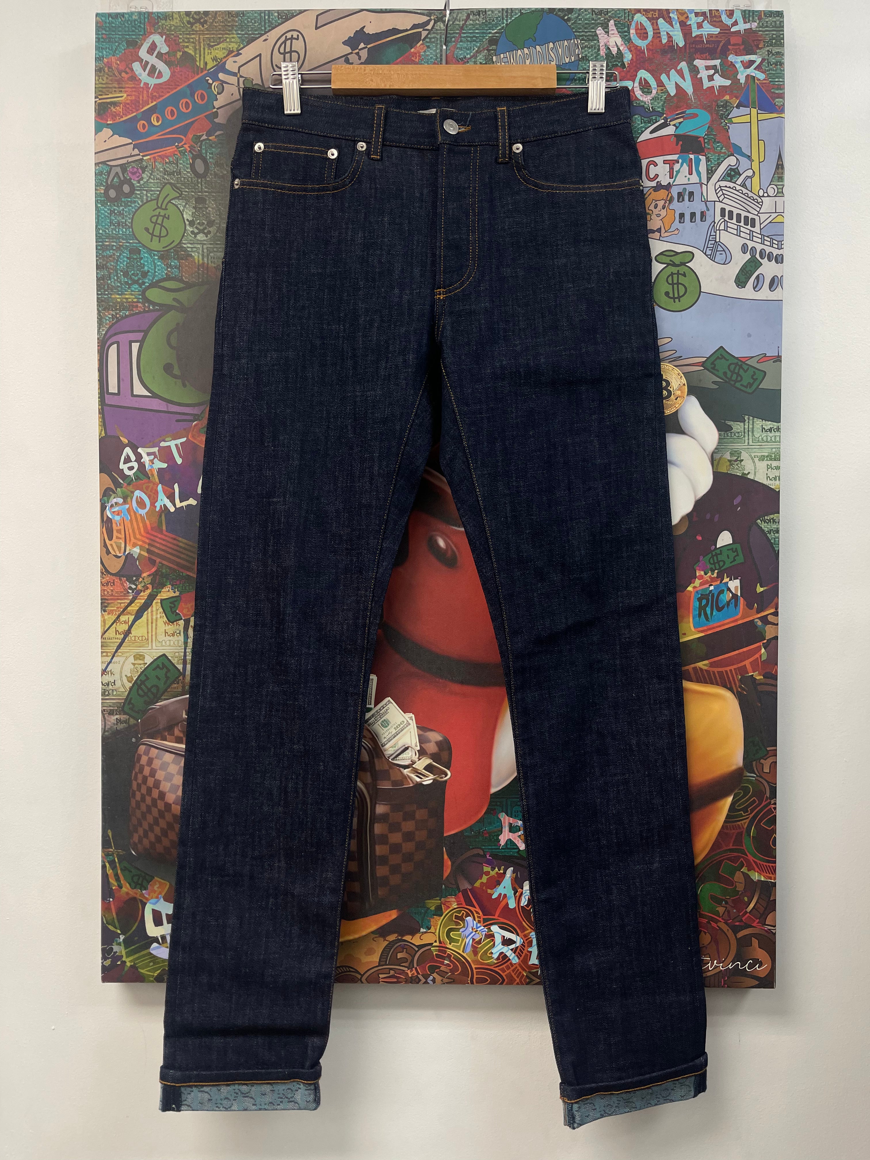 Dior Salvage Oblique Monogram Jean