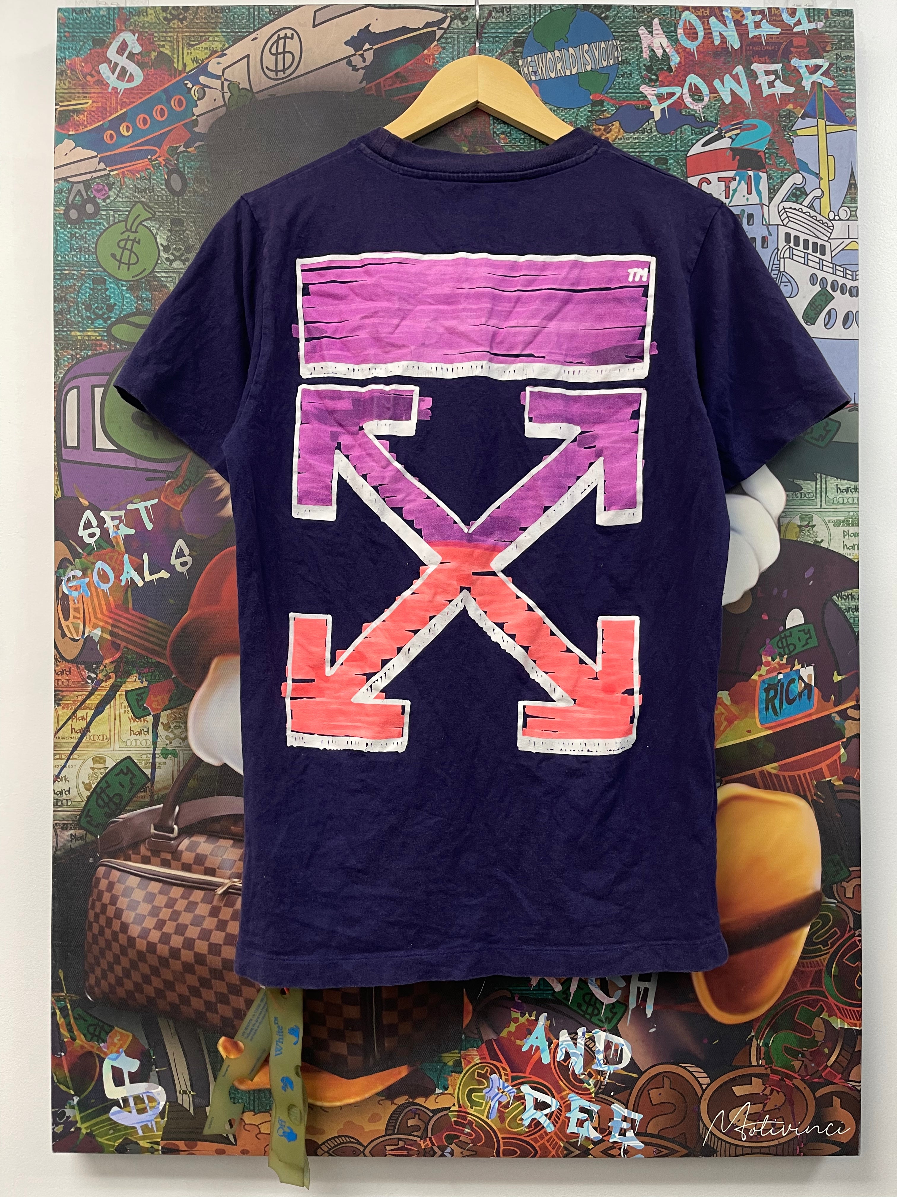 Off-White Purple Peach Tee