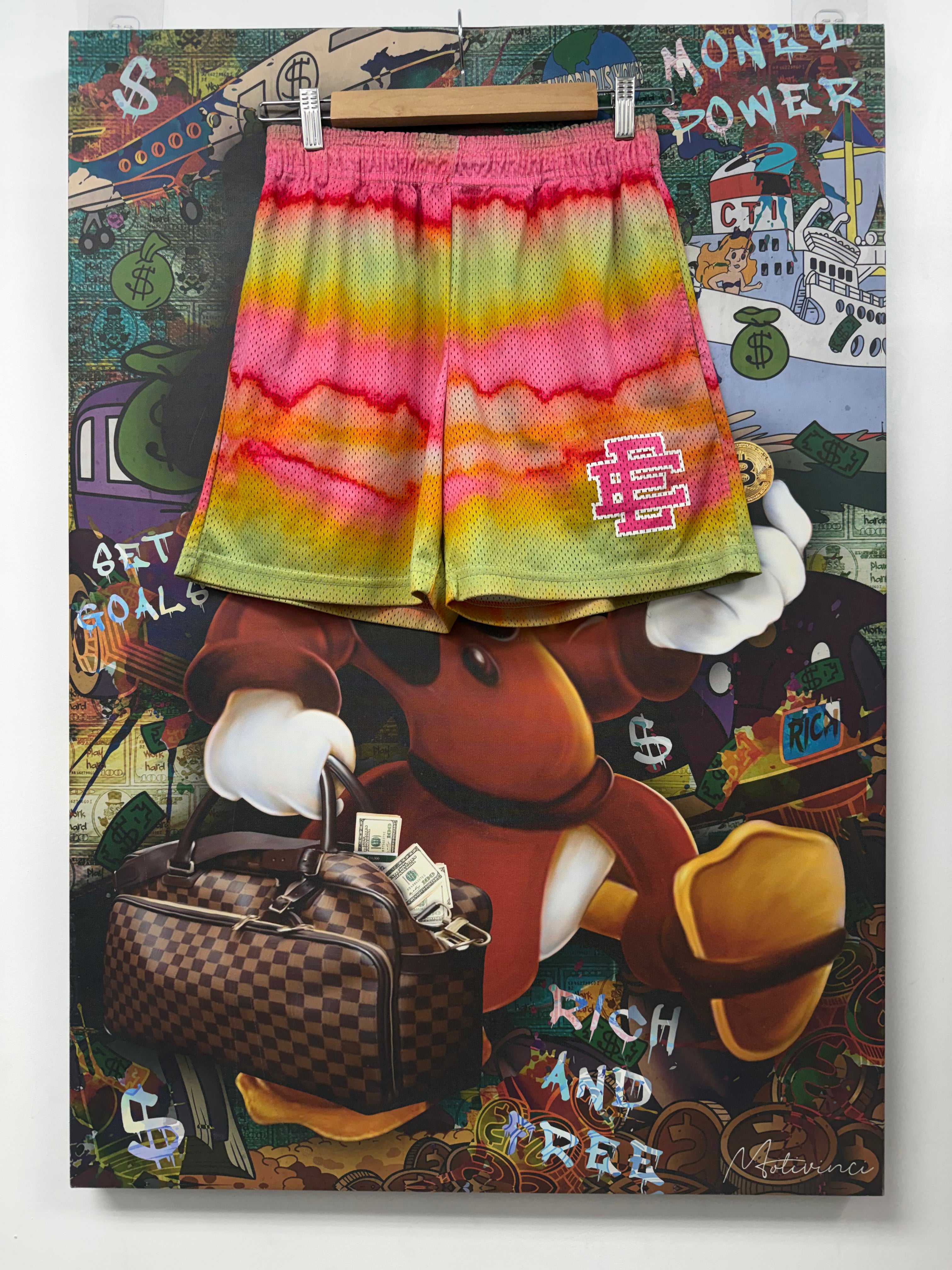 Eric Emanuel Tie Dye Shorts