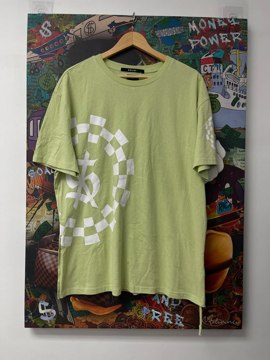Ksubi Lime White Tee New With Tags