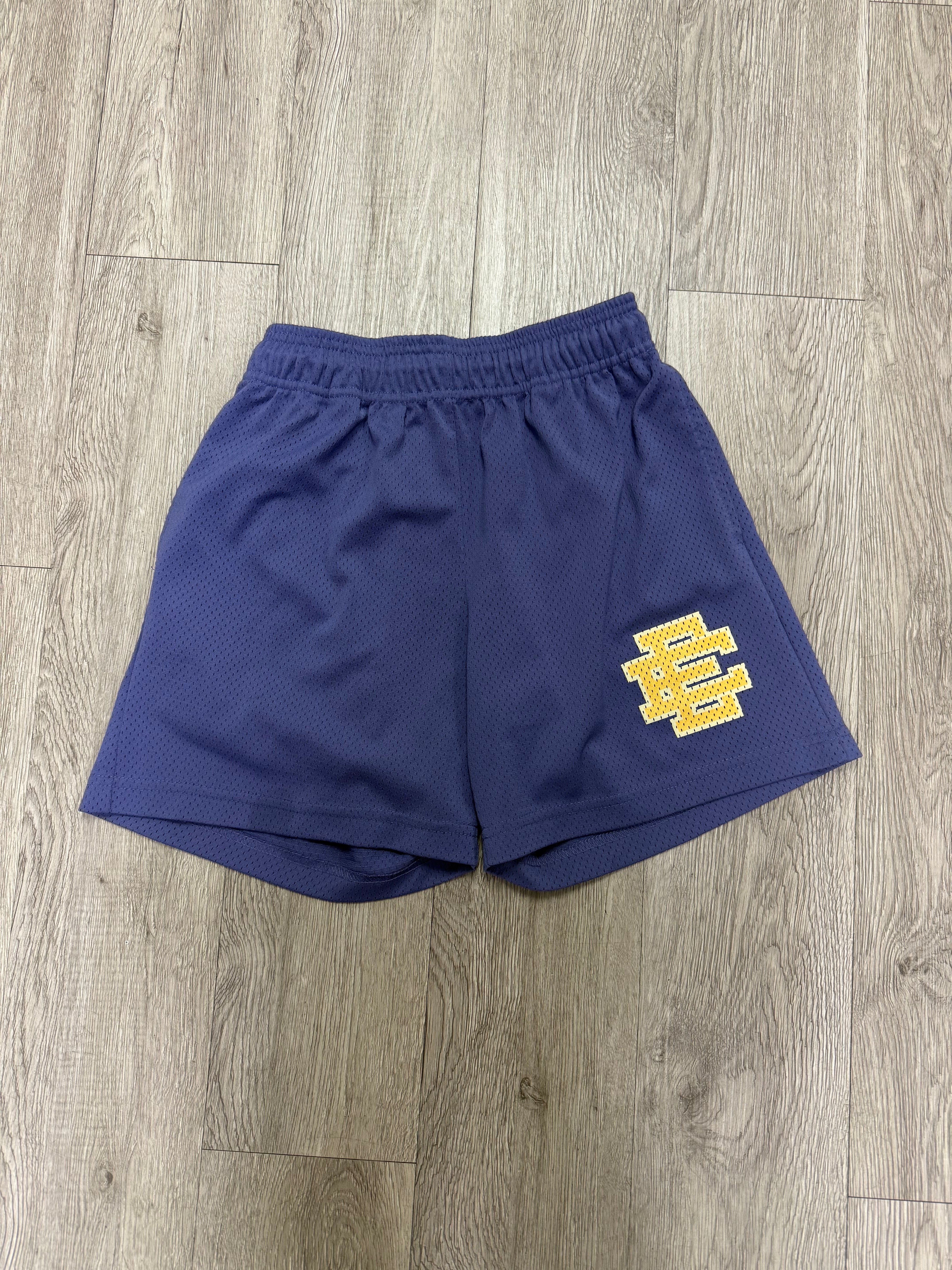 Eric Emanuel Purple Yellow Shorts