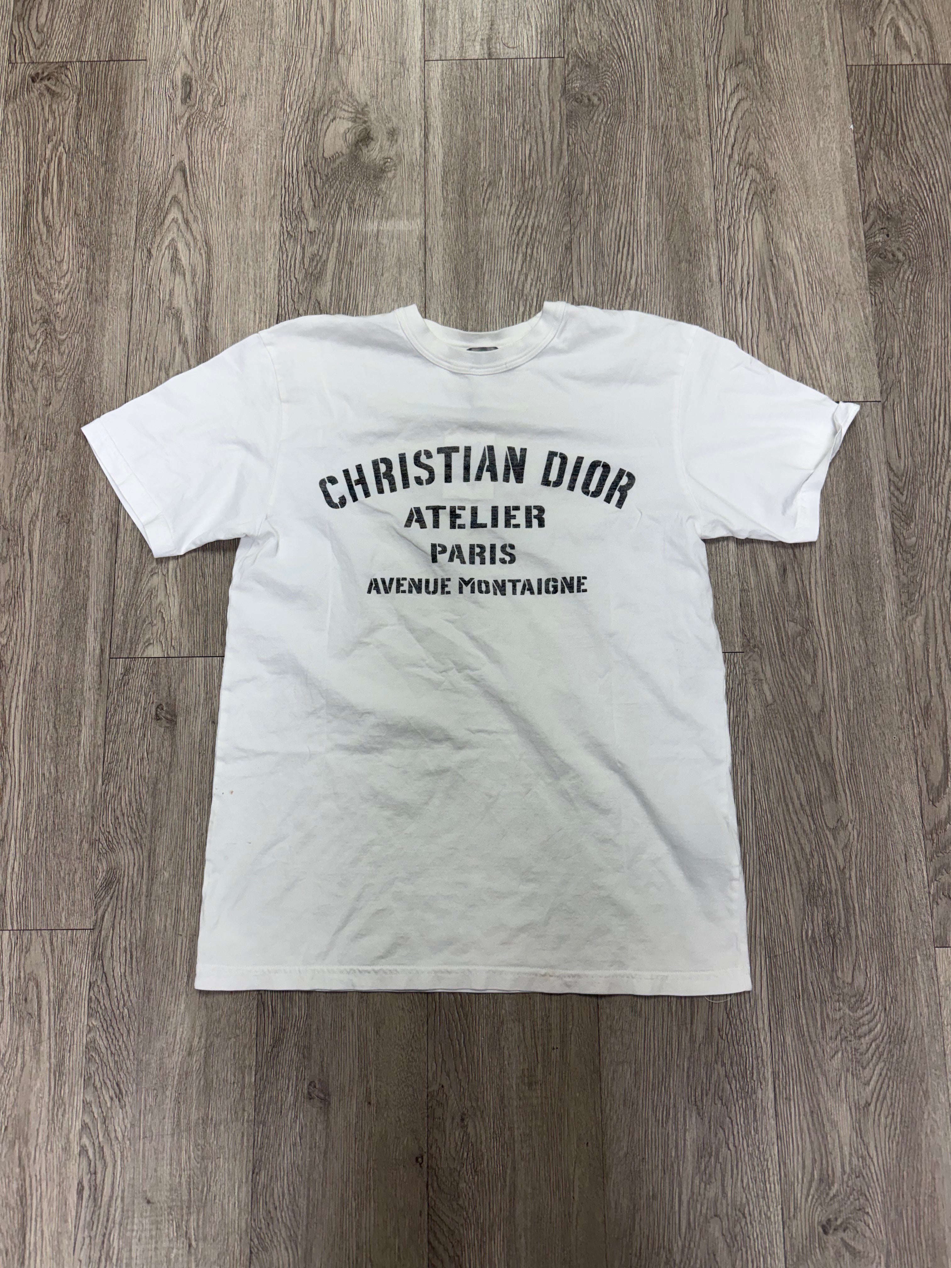 Dior White Atelier Tee