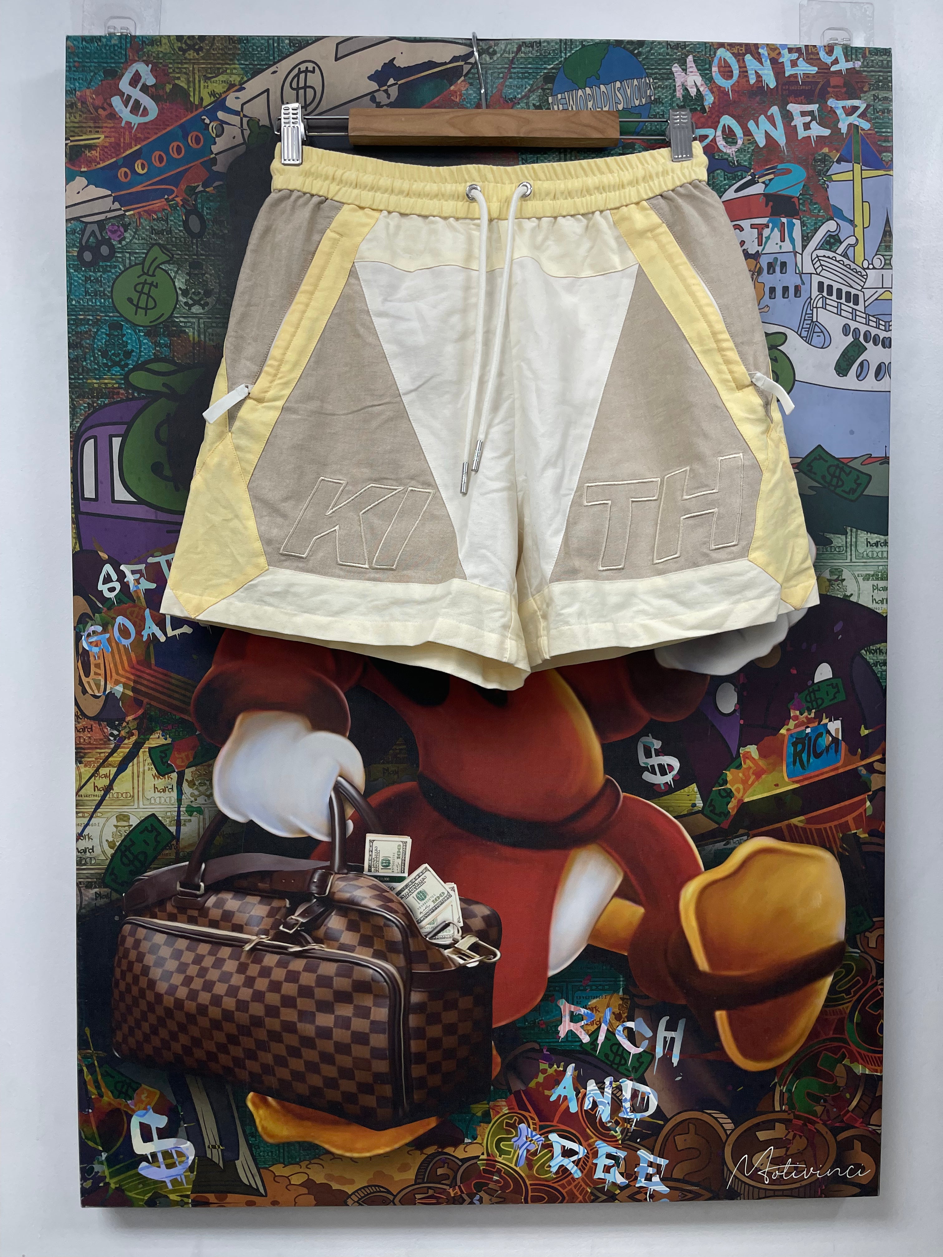 Kith Yellow Oxford Turbo Shorts
