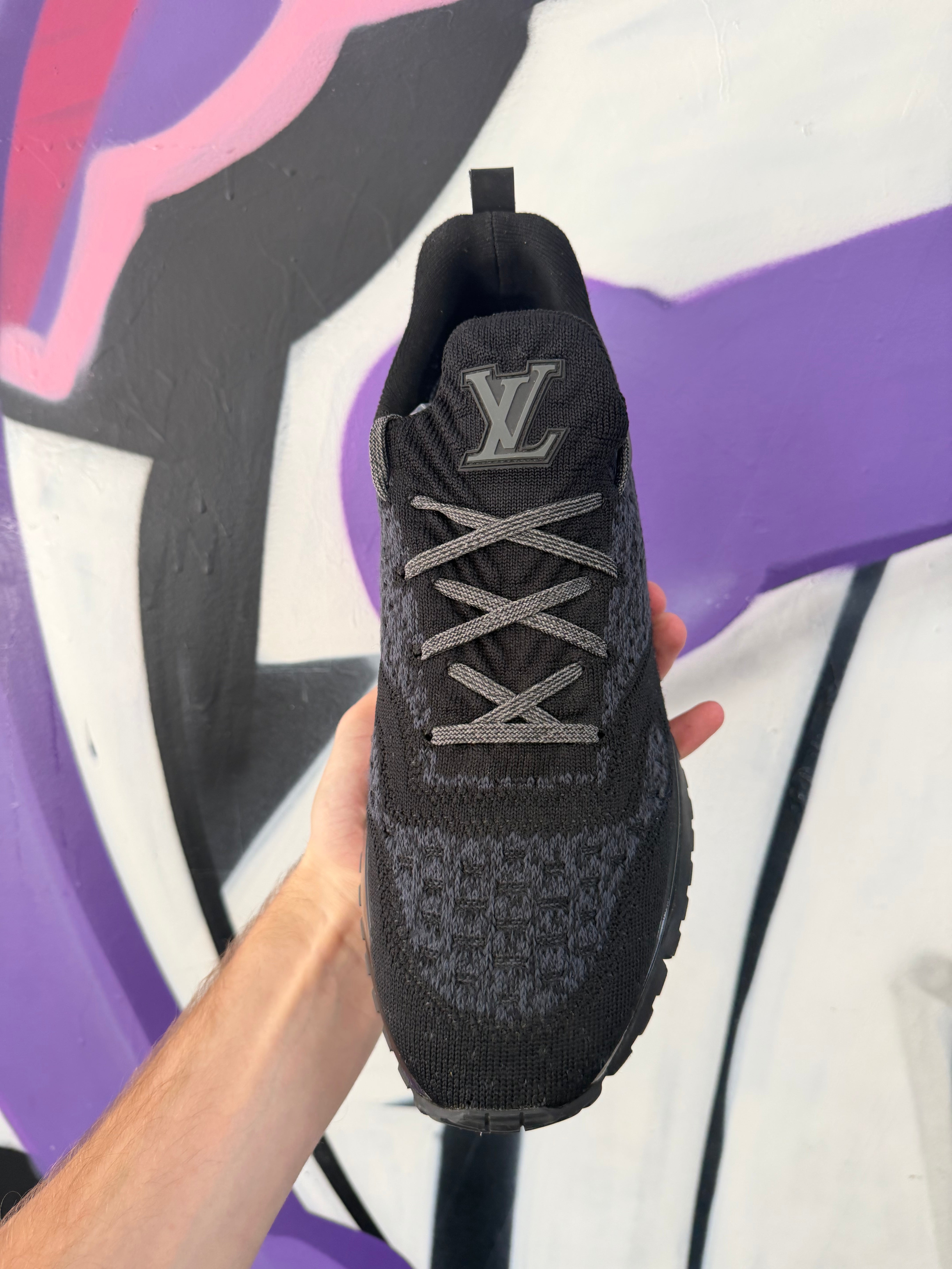 Louis Vuitton Black VNR Runner Sneakers