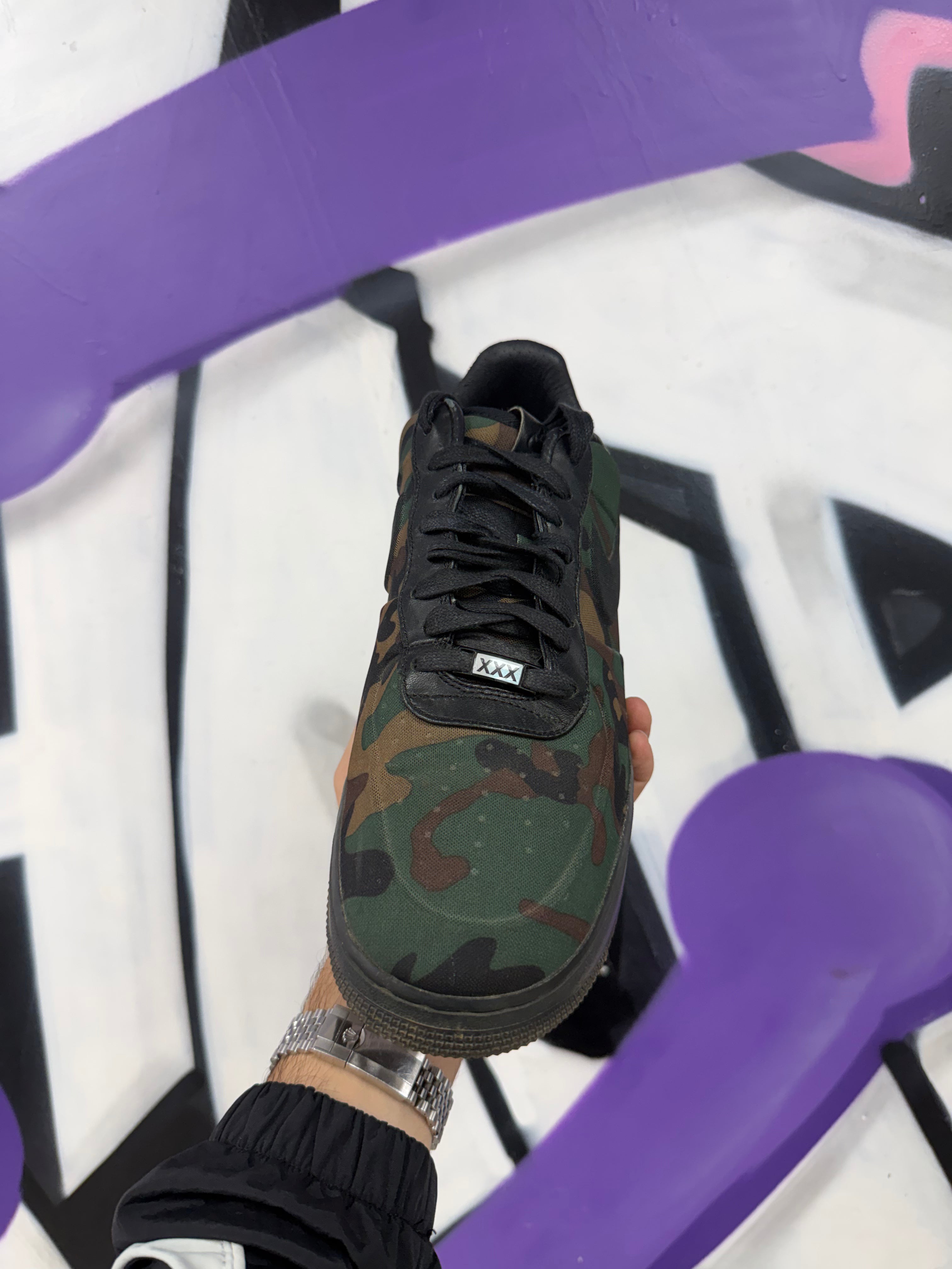 Nike AF1 Max Air VT Camo Sneakers