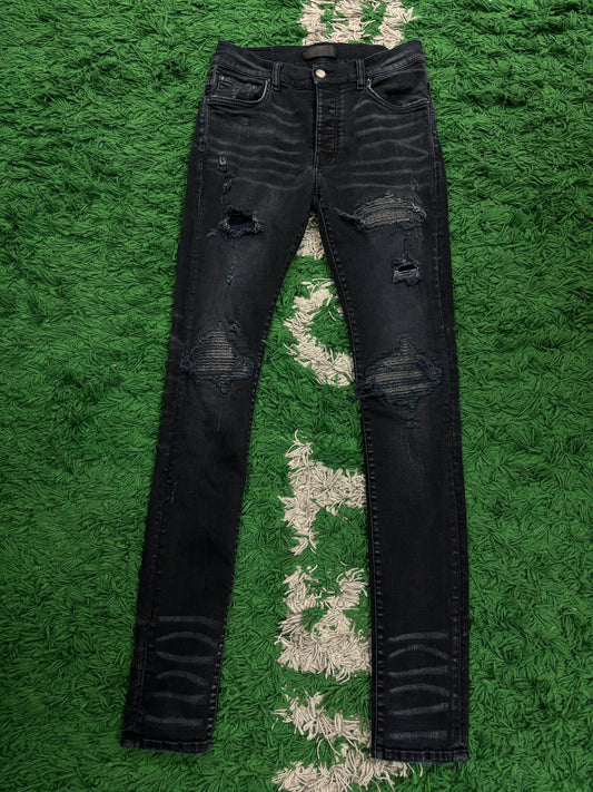 Amiri MX1 Black Iridescent Patch Used 29 N/A