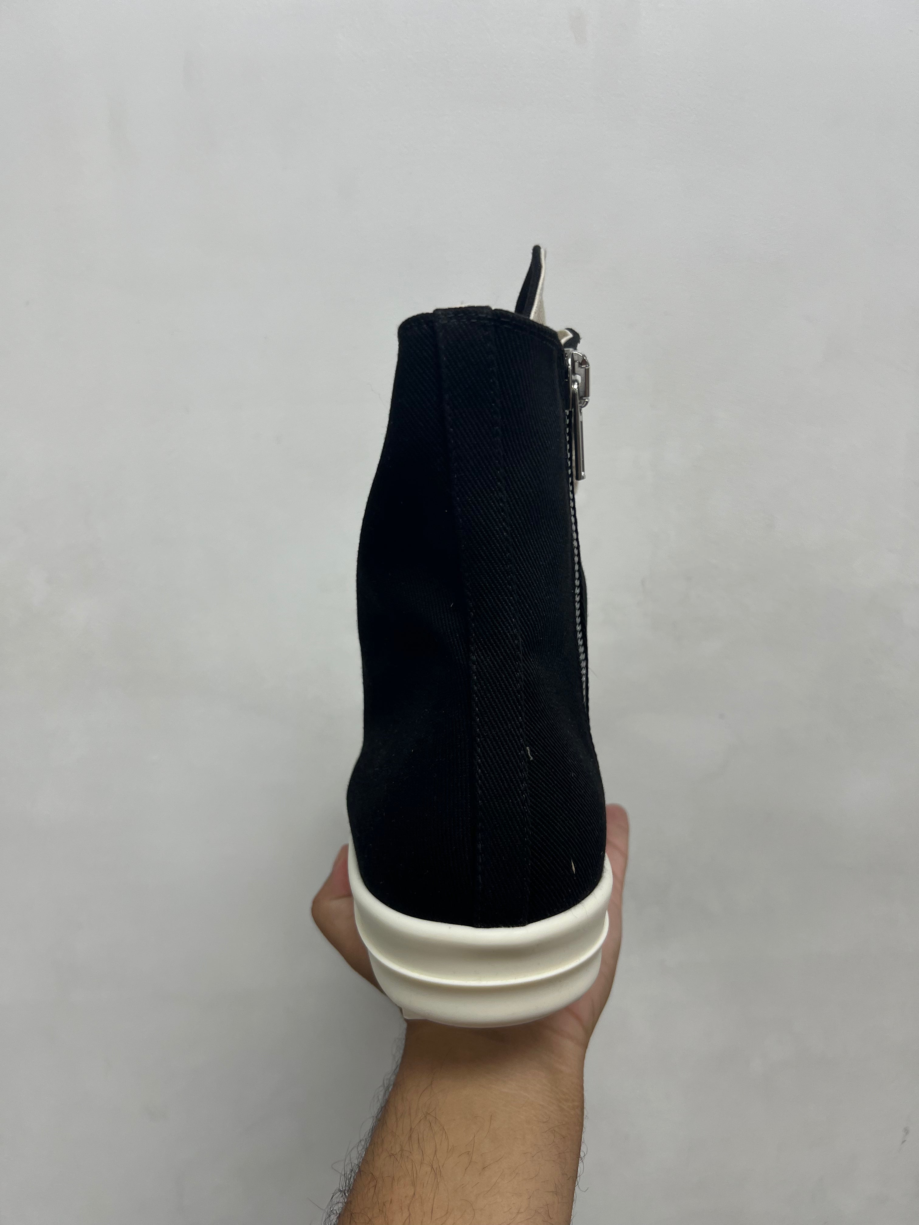 Rick Owens Black DRKSHDW Jumbo Lace Hi Sneakers