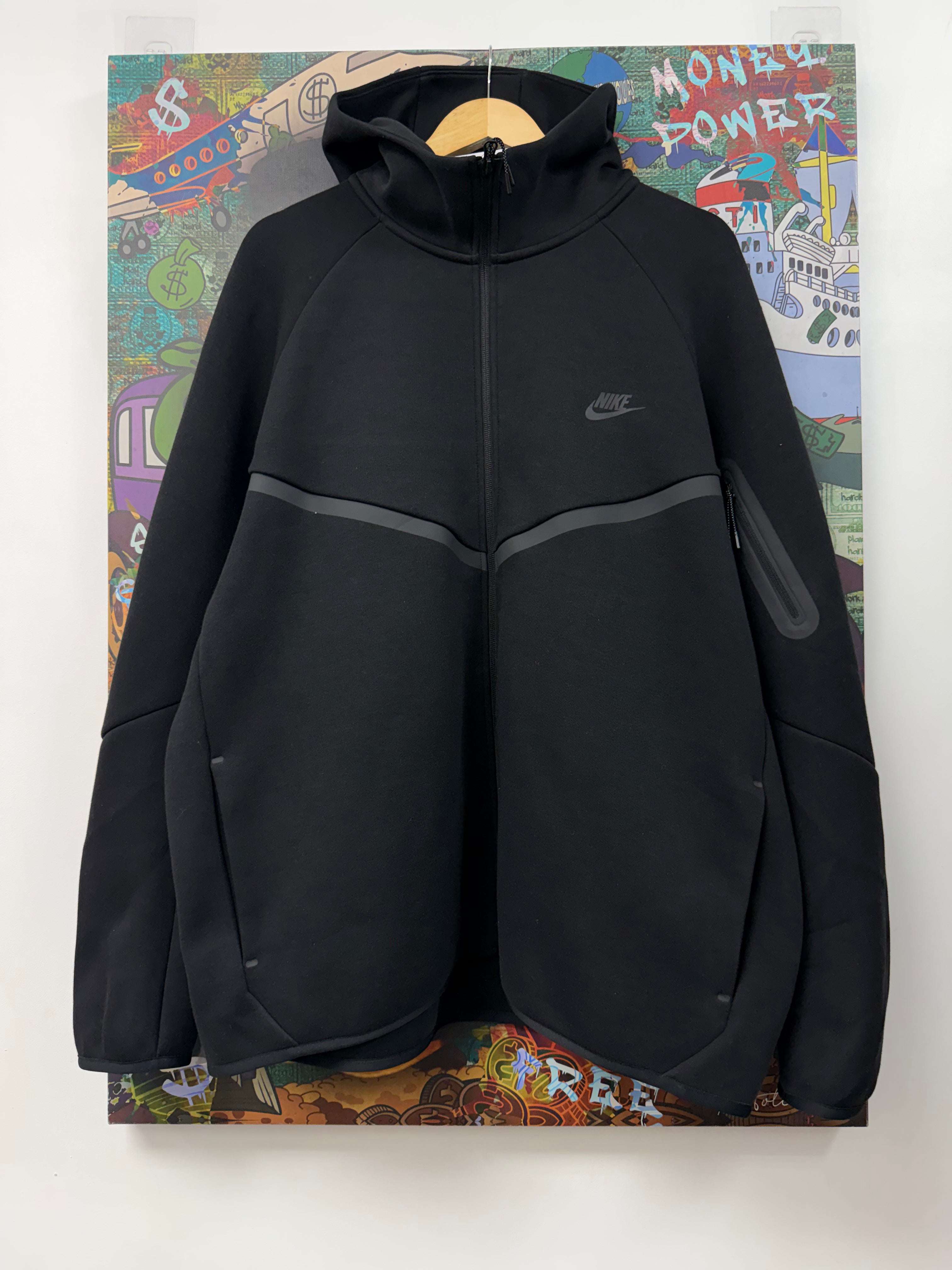 Nike Black Tech Zip Up