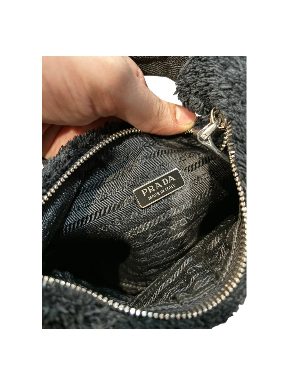 Prada Terry Mini Black Bag