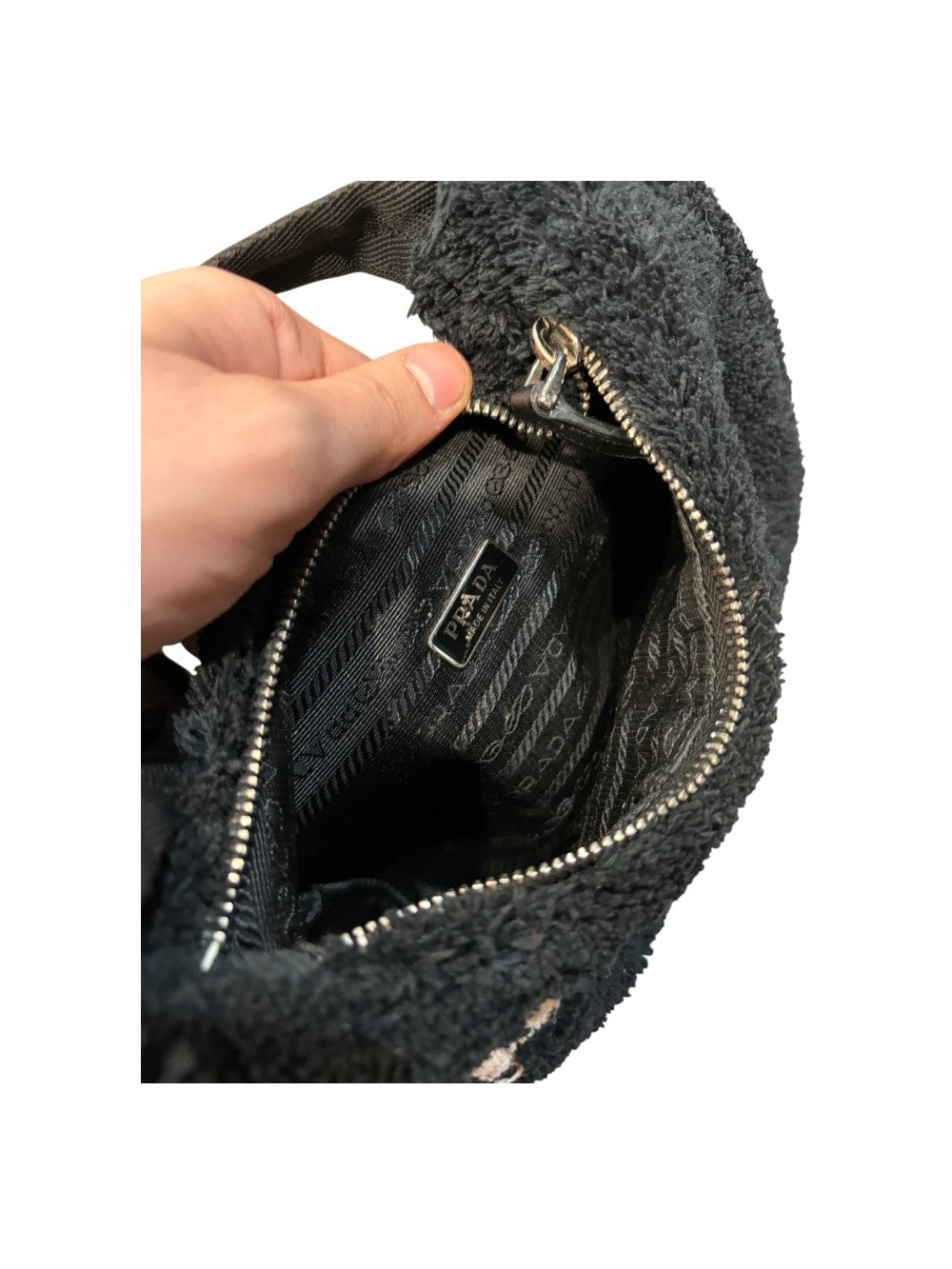 Prada Terry Mini Black Bag