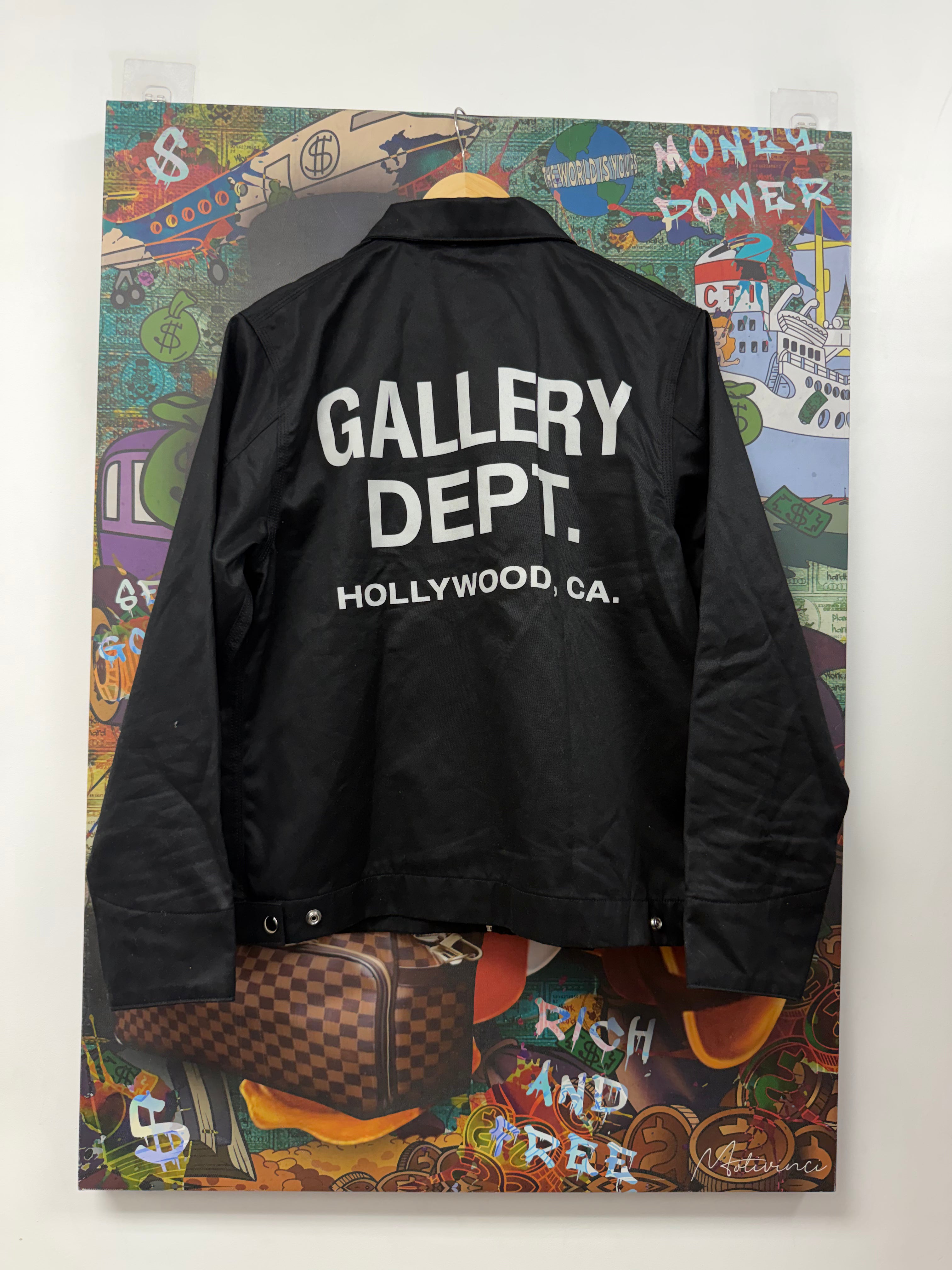 Gallery Dept Black White Work Jacket