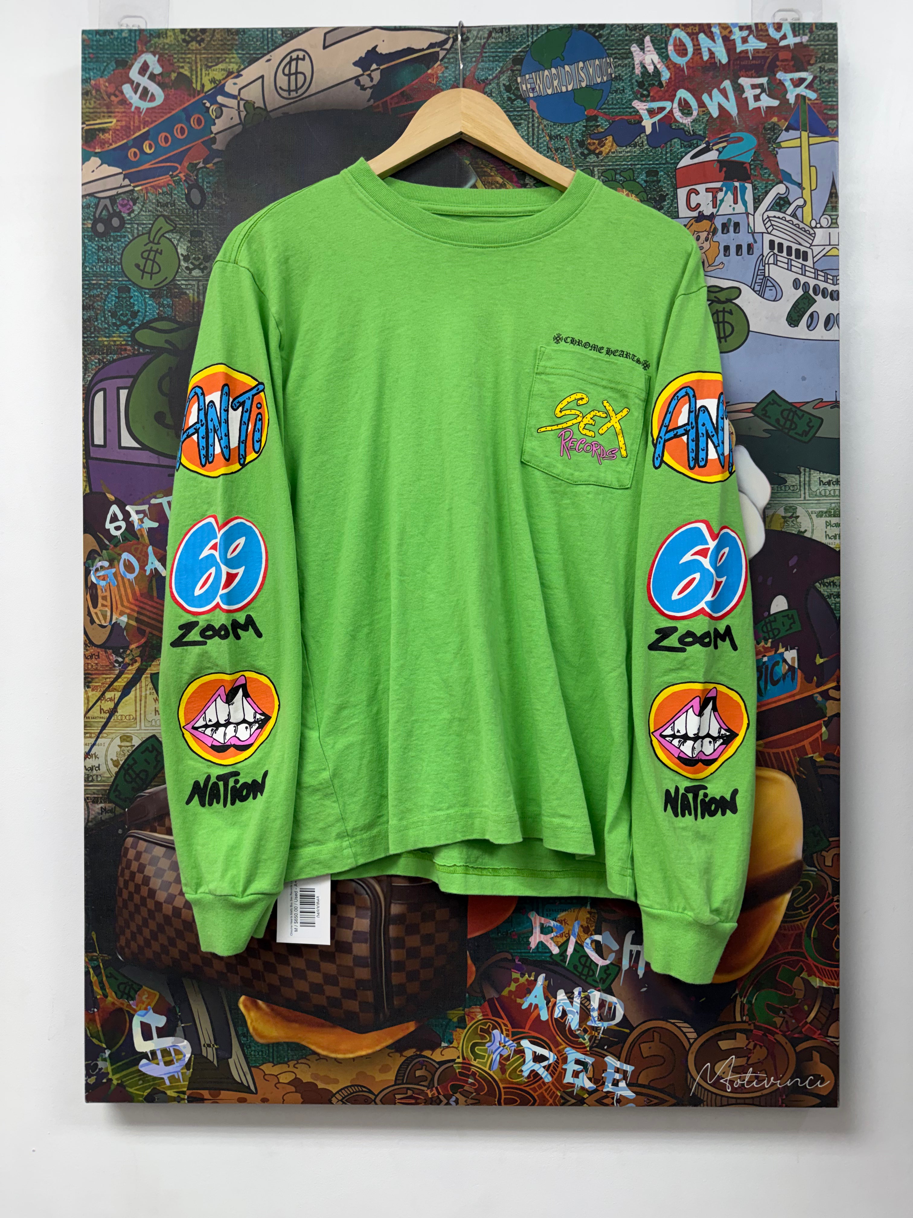 Chrome Hearts Matty Boy Sex Records Long Sleeve